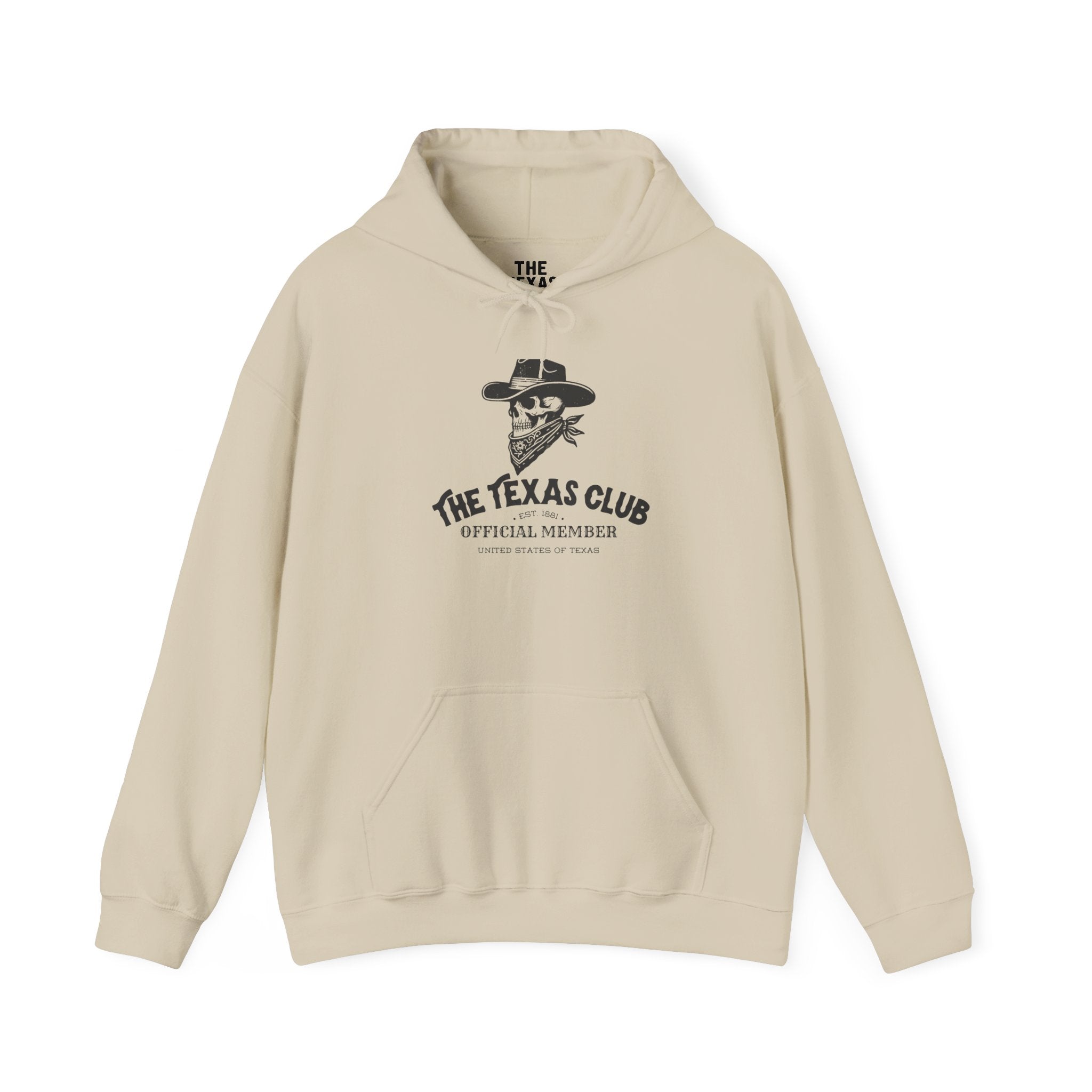 The Texas Club Men's Skeleton Cowboy Hoodie