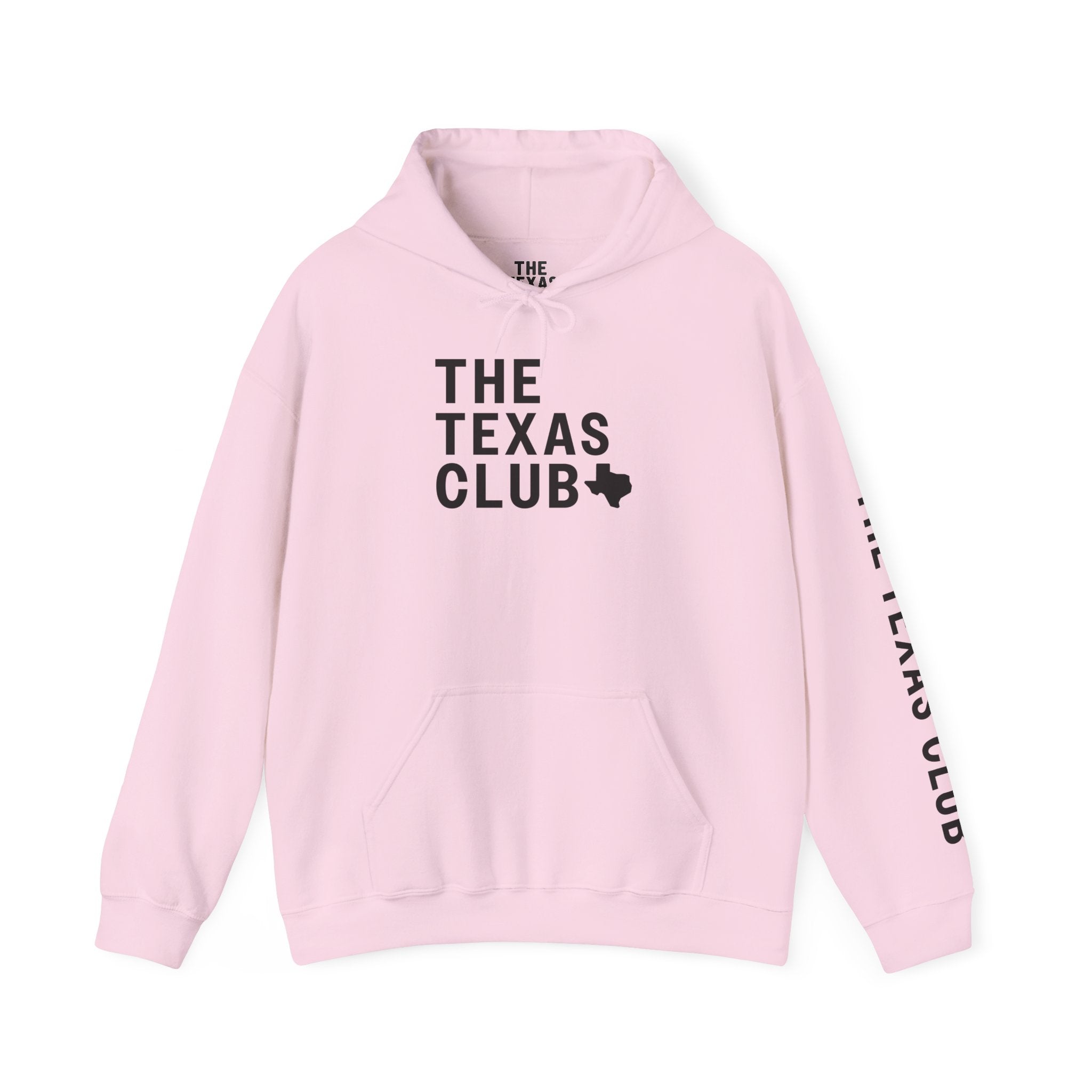 The Texas Club Women's Logo and Sleeve Hoodie