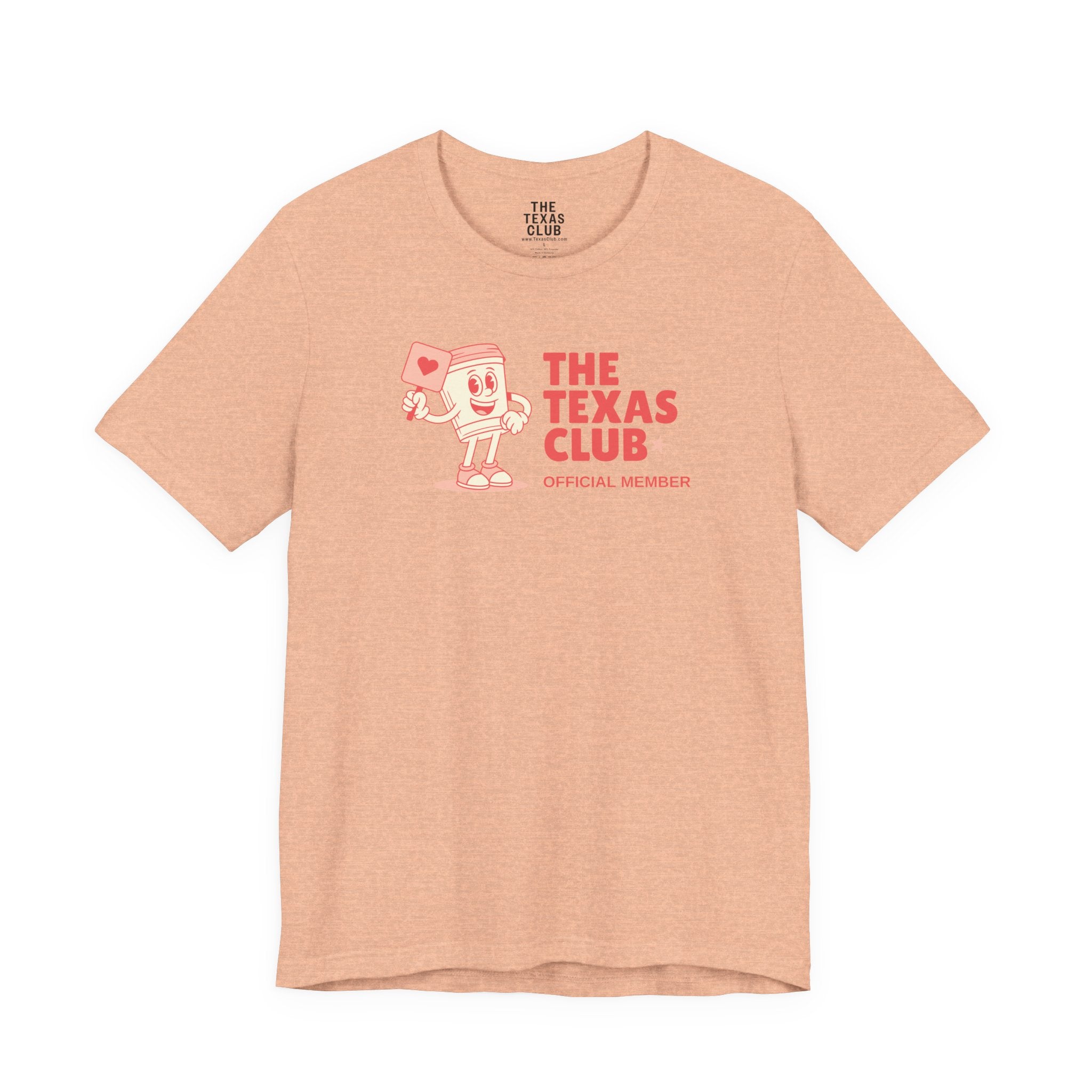 The Texas Club Women's Coffee Cartoon T-Shirt