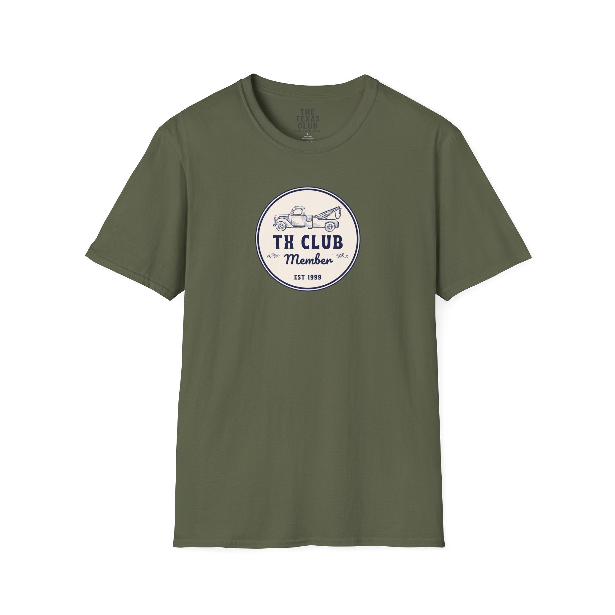 The Texas Club Men's Garage Truck T-Shirt