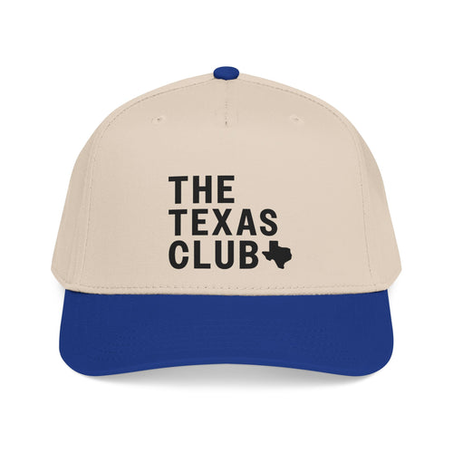 The Texas Club Logo Mid Profile Baseball Hat