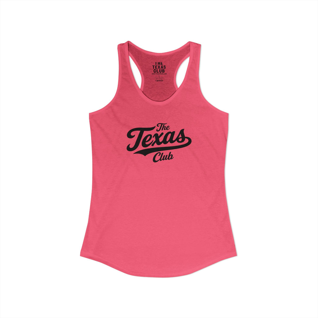 The Texas Club Women's Jersey Logo Tank Top