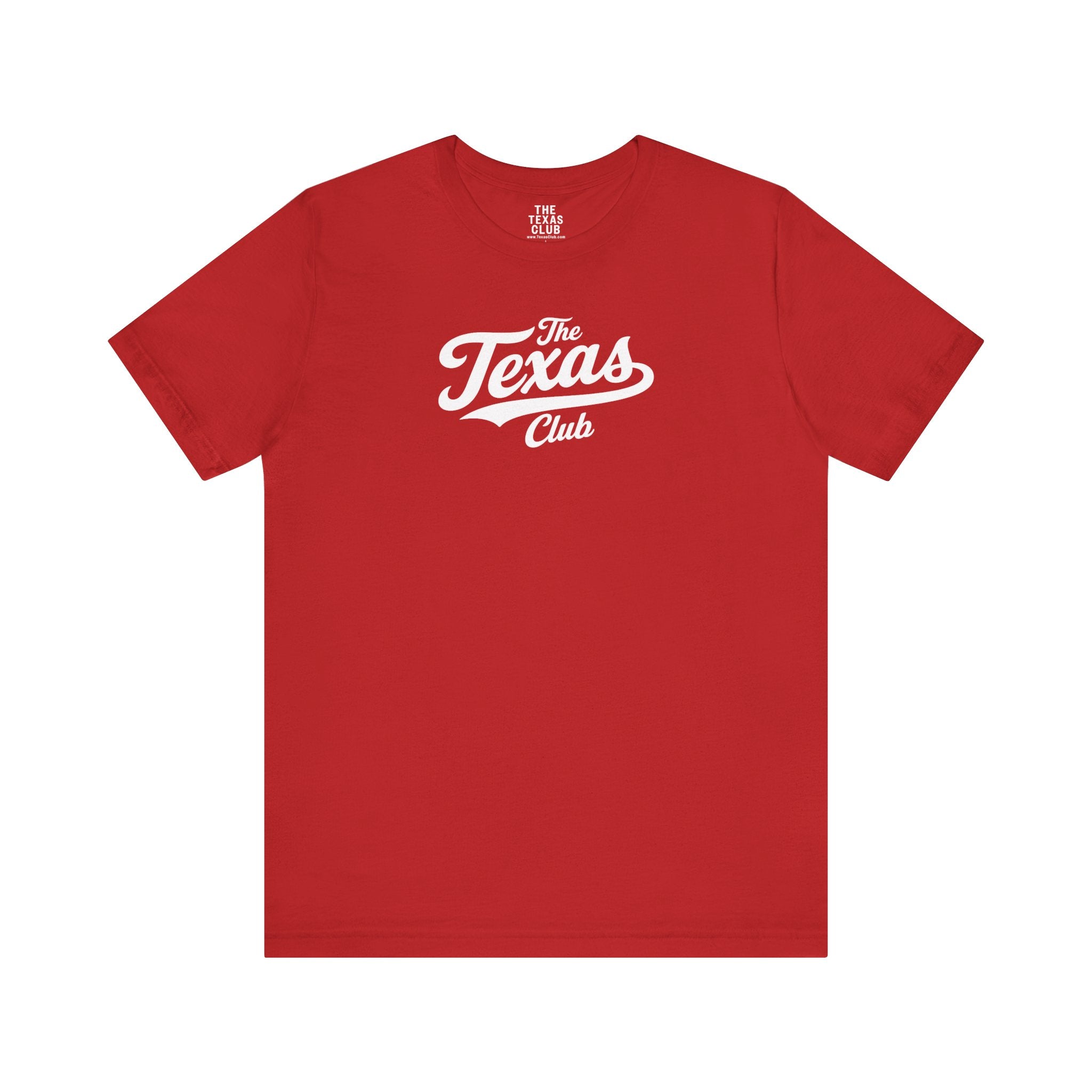 The Texas Club Women's Jersey Logo White Font T-Shirt