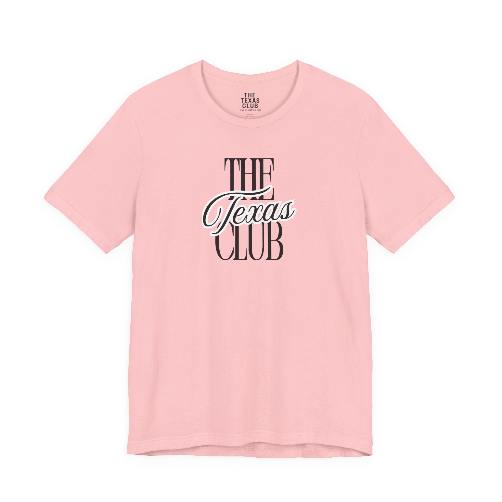 The Texas Club Women's Cursive Block T-Shirt