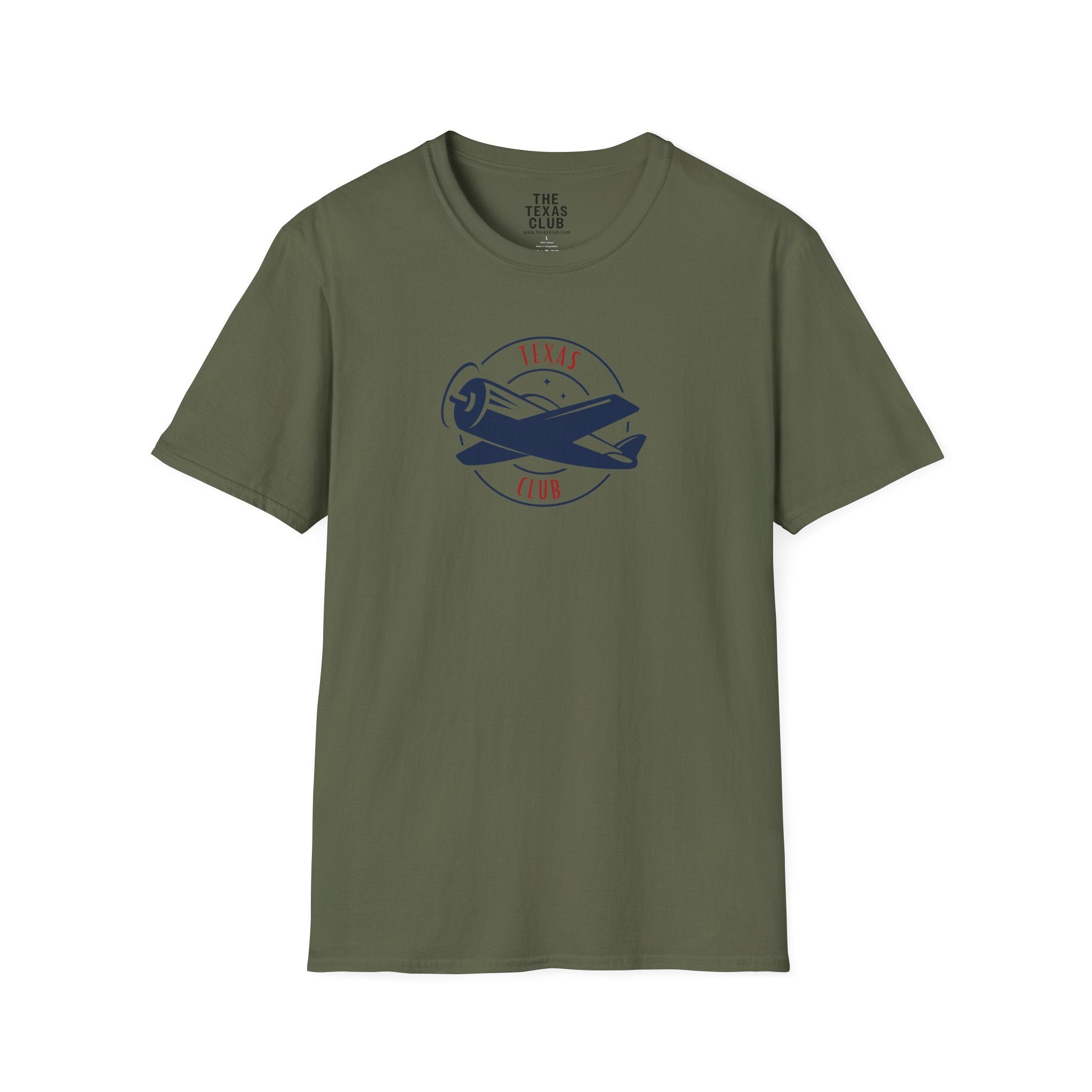The Texas Club Men's Vintage Plane T-Shirt