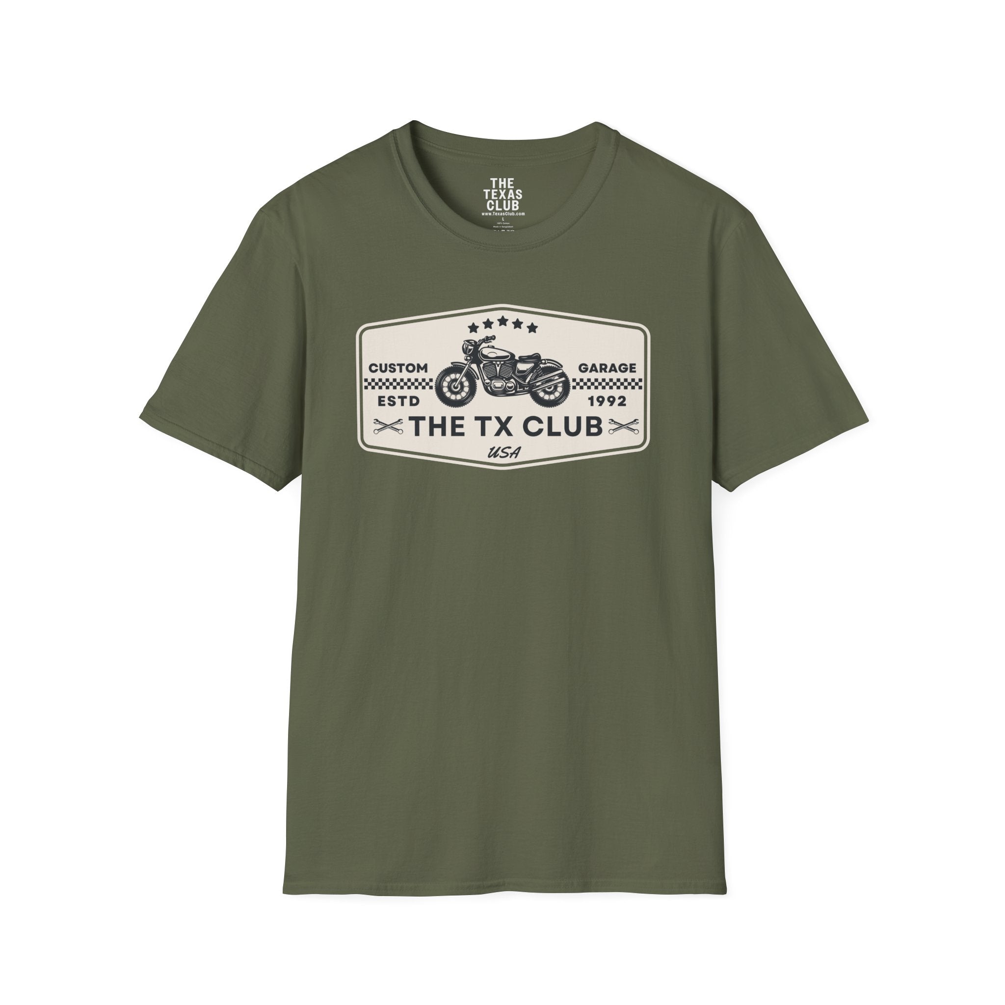 The Texas Club Men's Motorcycle Club T-Shirt