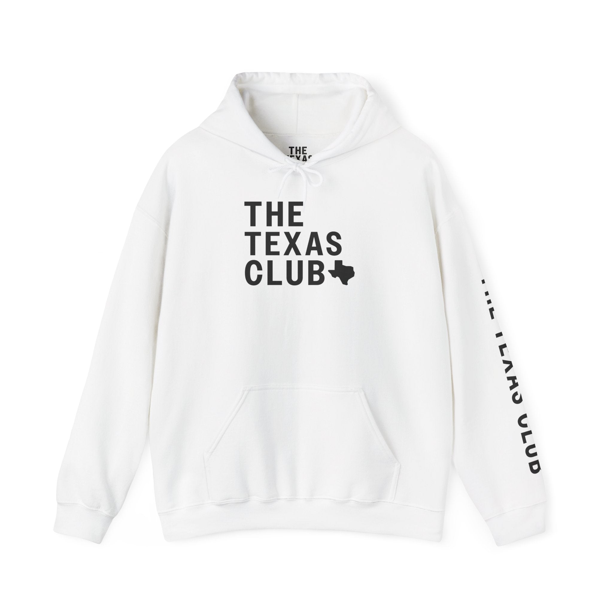 The Texas Club Women's Logo and Sleeve Hoodie