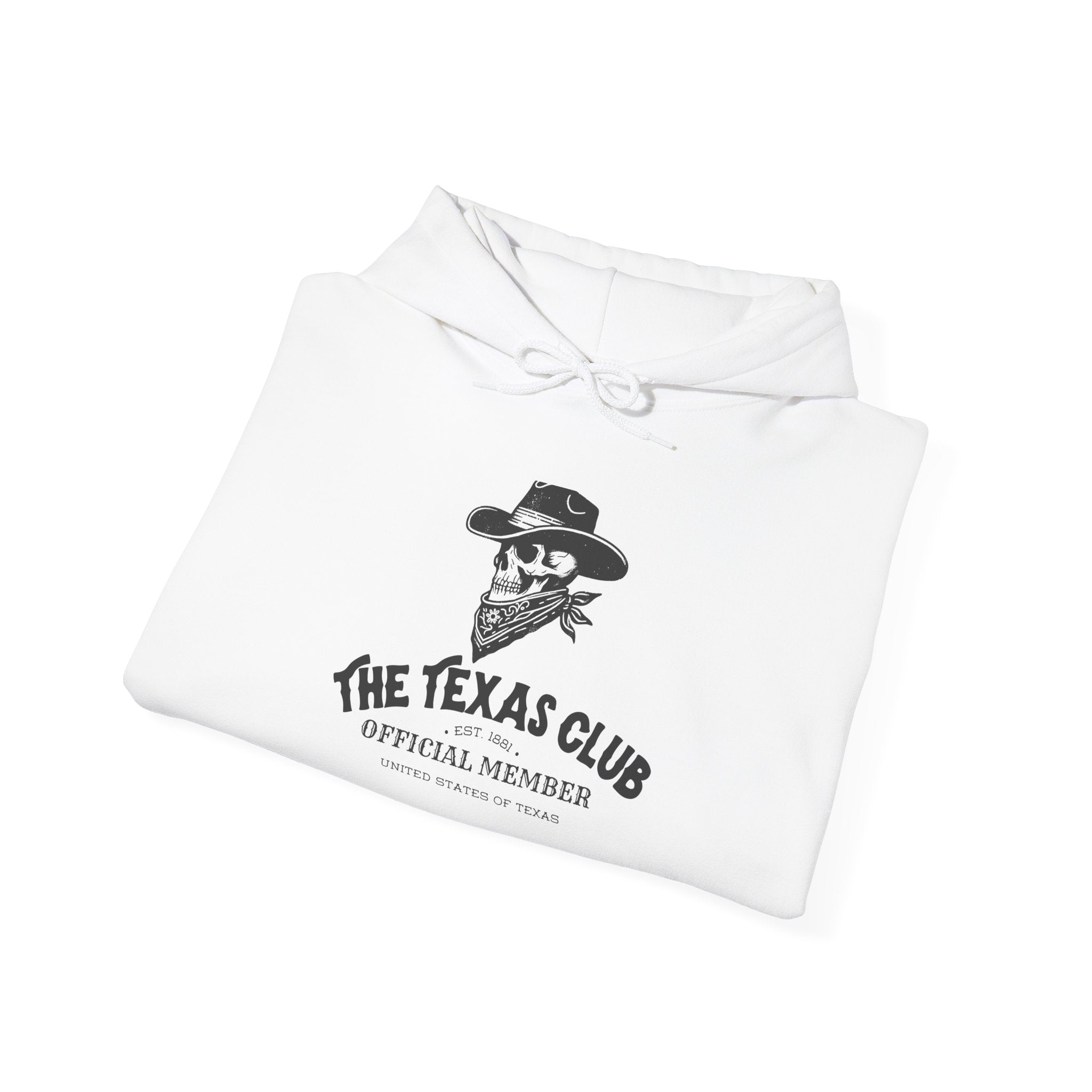 The Texas Club Men's Skeleton Cowboy Hoodie