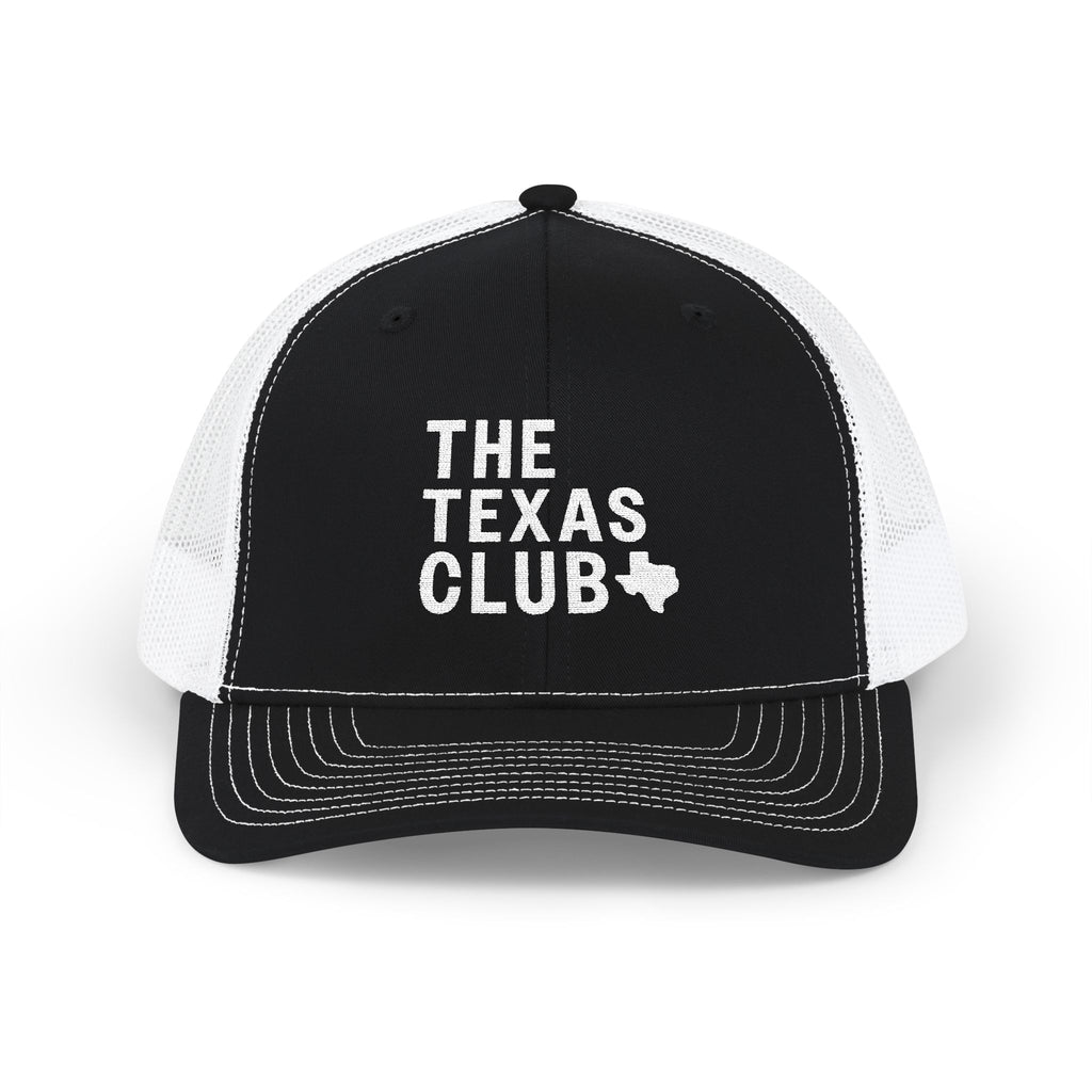 The Texas Club Snapback Logo Trucker Hat
