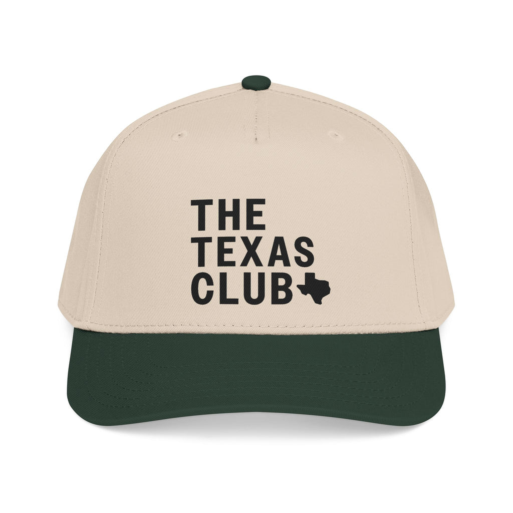 The Texas Club Logo Mid Profile Baseball Hat