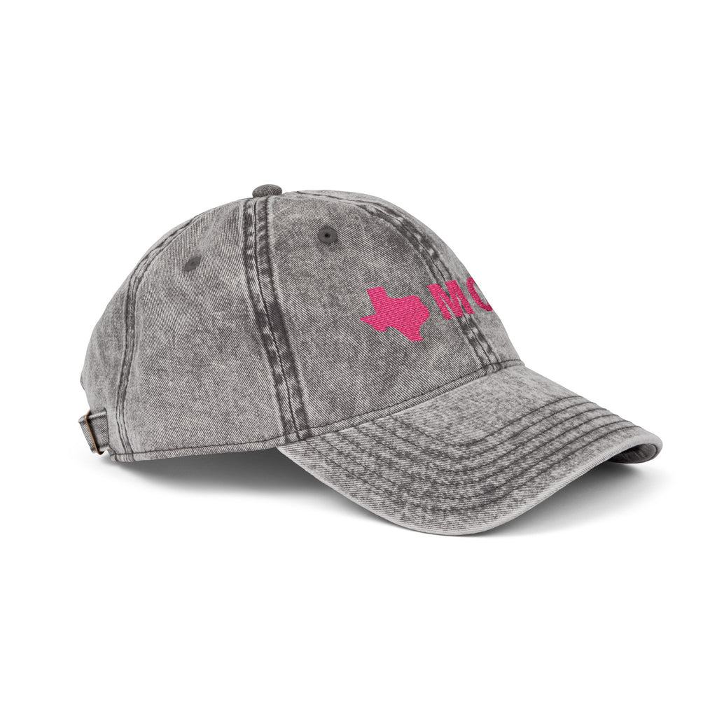 The Texas Club Embroidered Texas Mom Vintage Baseball Hat