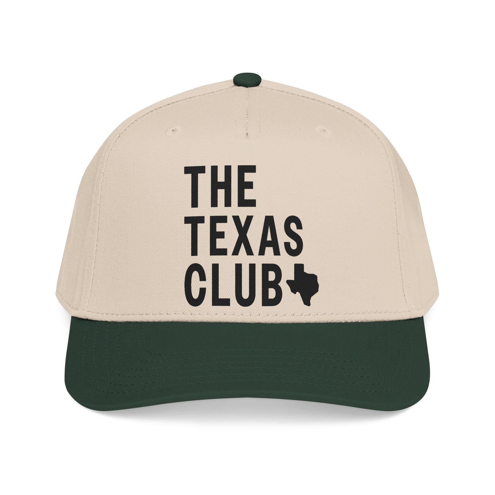 The Texas Club Logo Mid Profile Baseball Hat