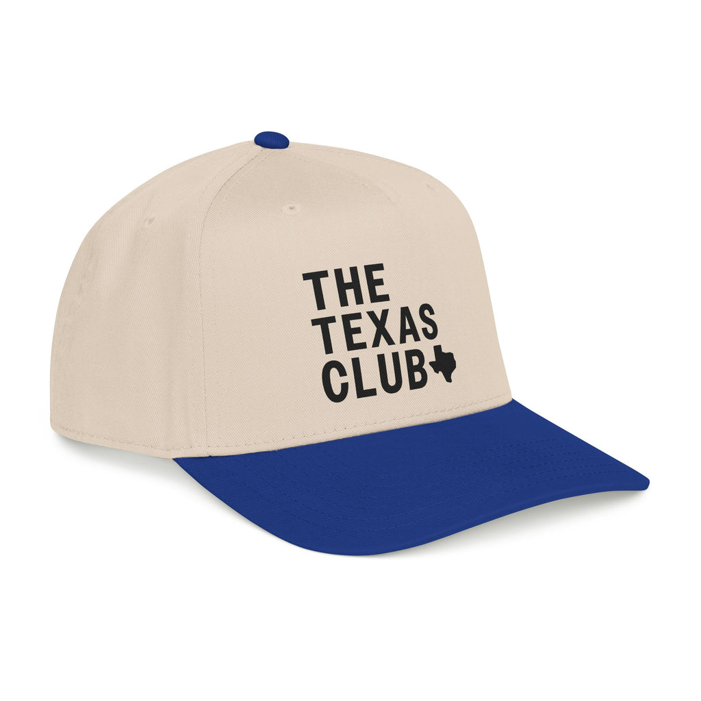 The Texas Club Logo Mid Profile Baseball Hat