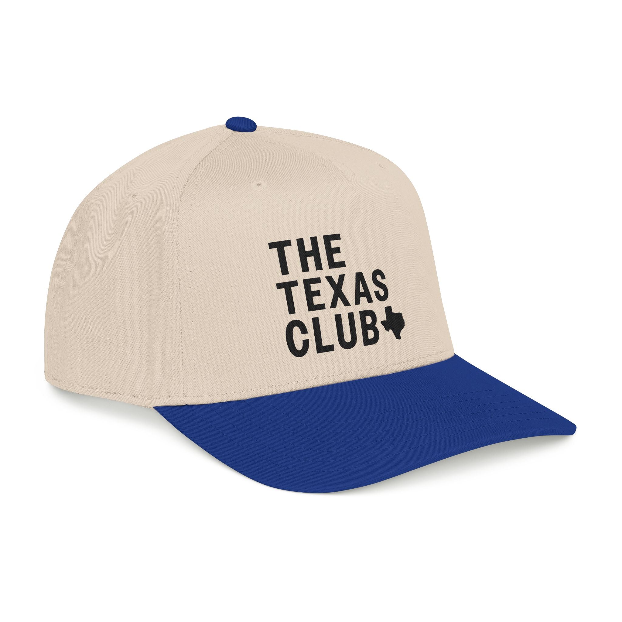 The Texas Club Logo Mid Profile Baseball Hat