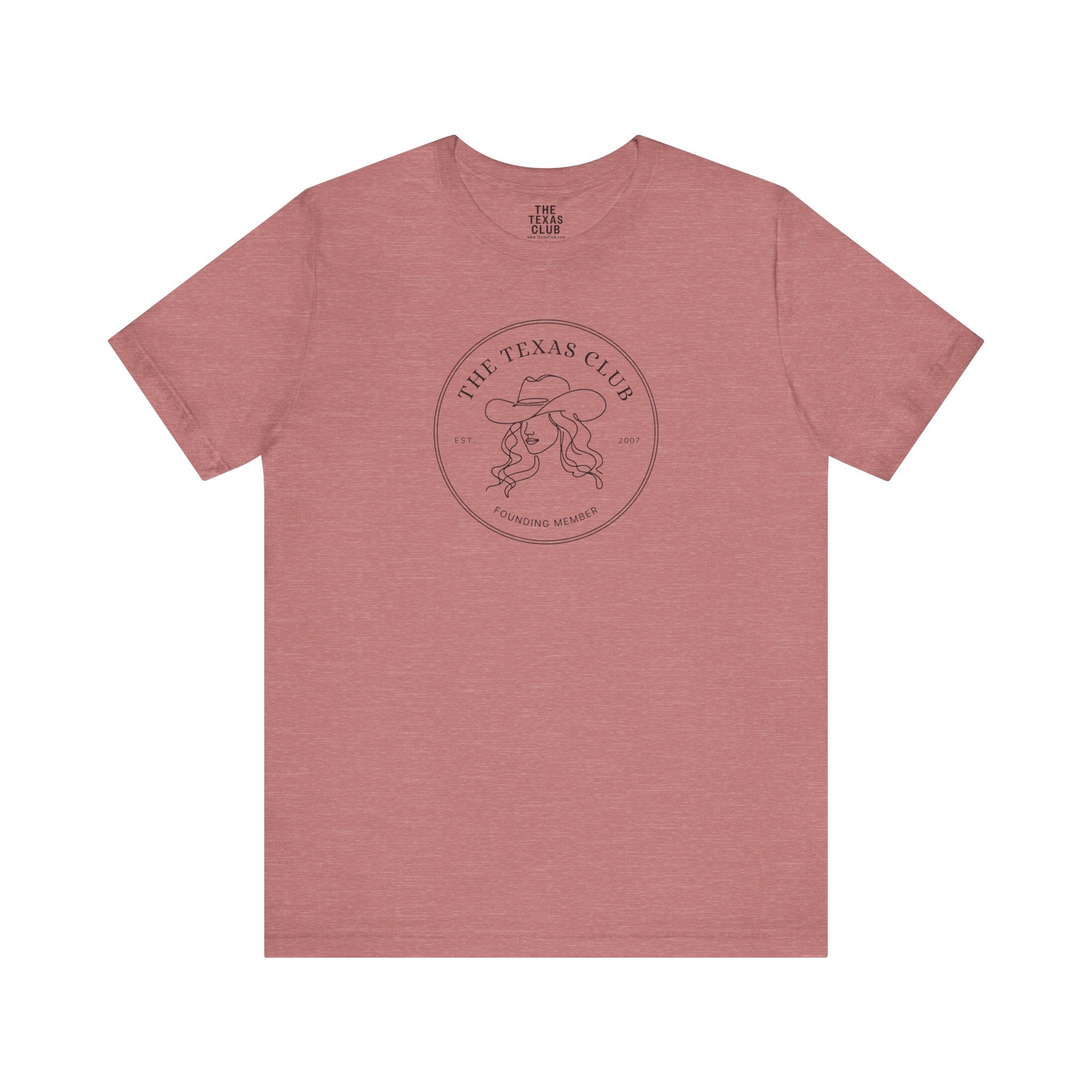The Texas Club Women's Cowgirl Stencil T-Shirt
