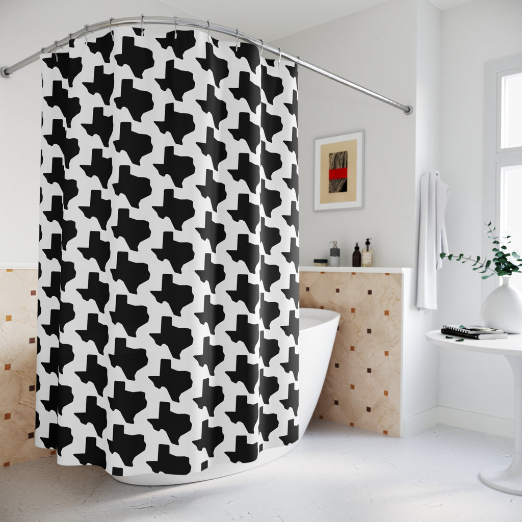 The Texas Club Texas Pattern Shower Curtain