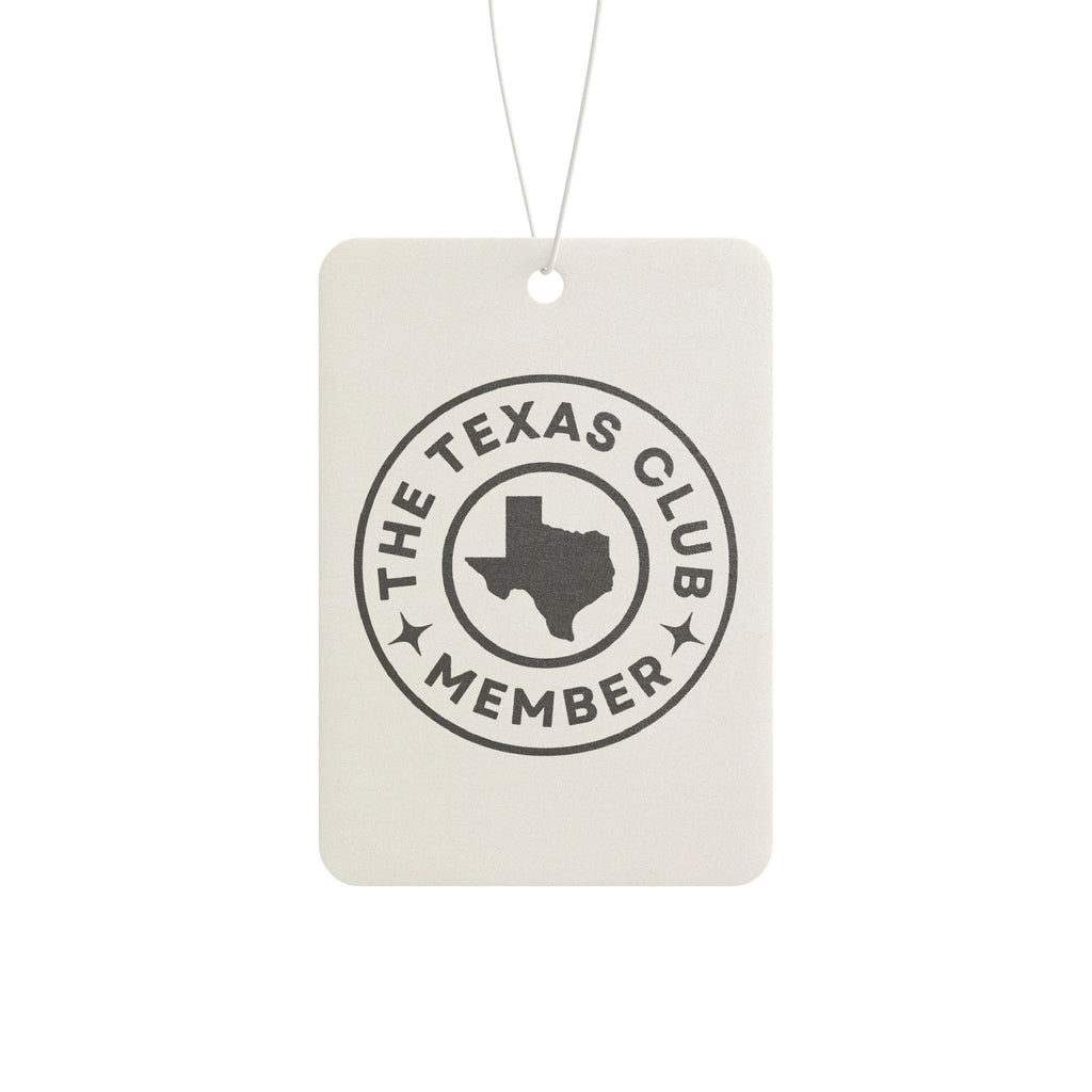 The Texas Club Member Car Air Freshener