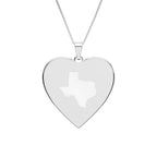 The Texas Club Texas Heart Pendant Necklace