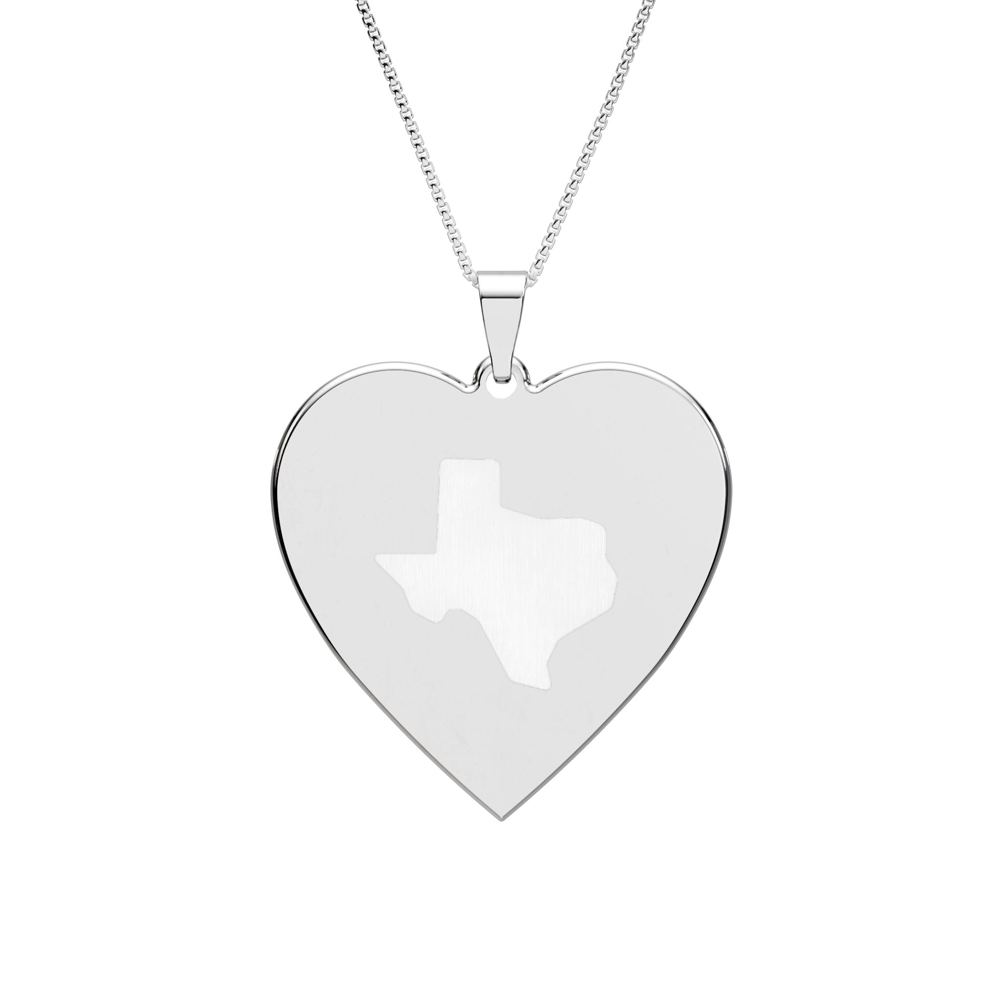 The Texas Club Texas Heart Pendant Necklace