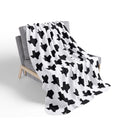 The Texas Club Texas Pattern Sherpa Blanket