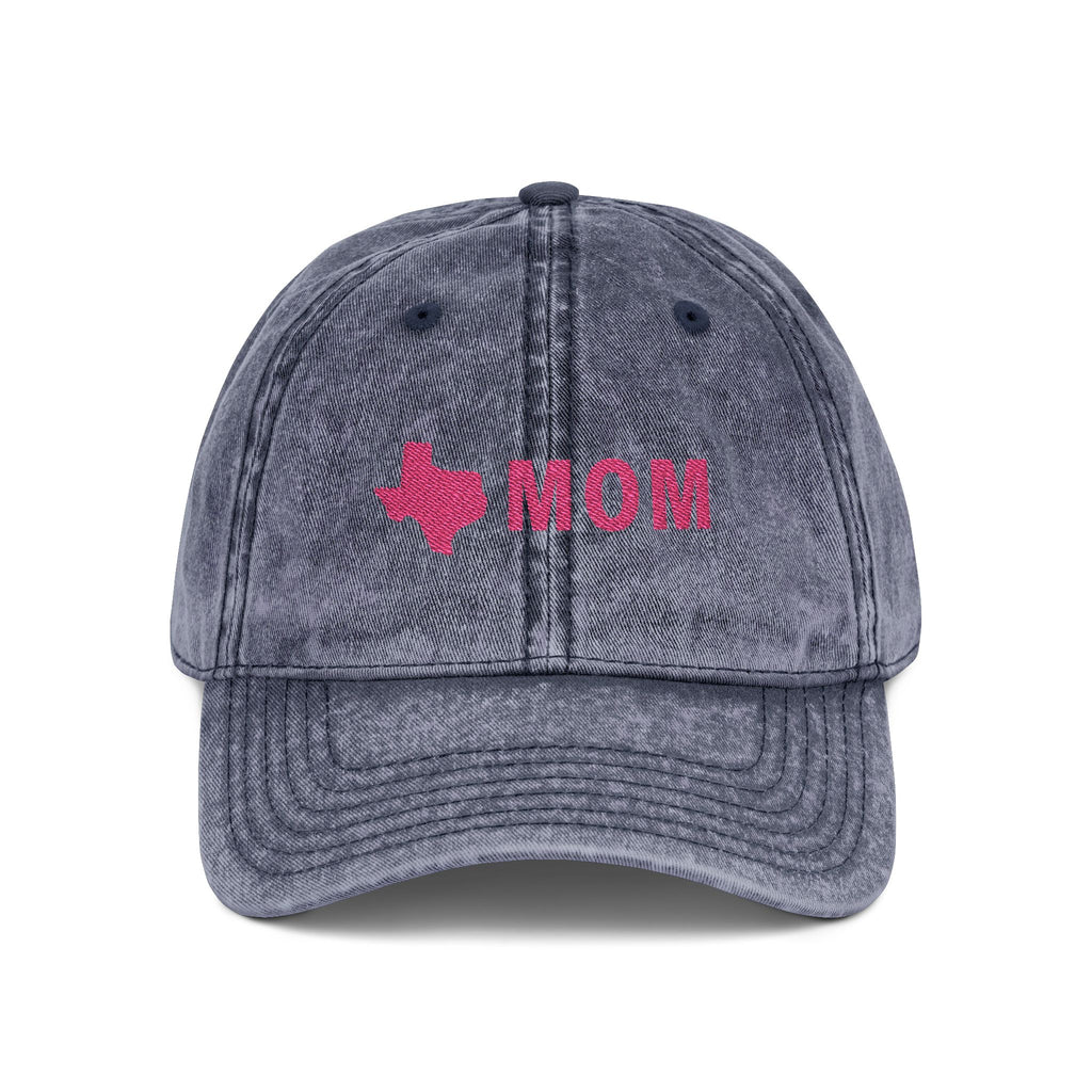 The Texas Club Embroidered Texas Mom Vintage Baseball Hat
