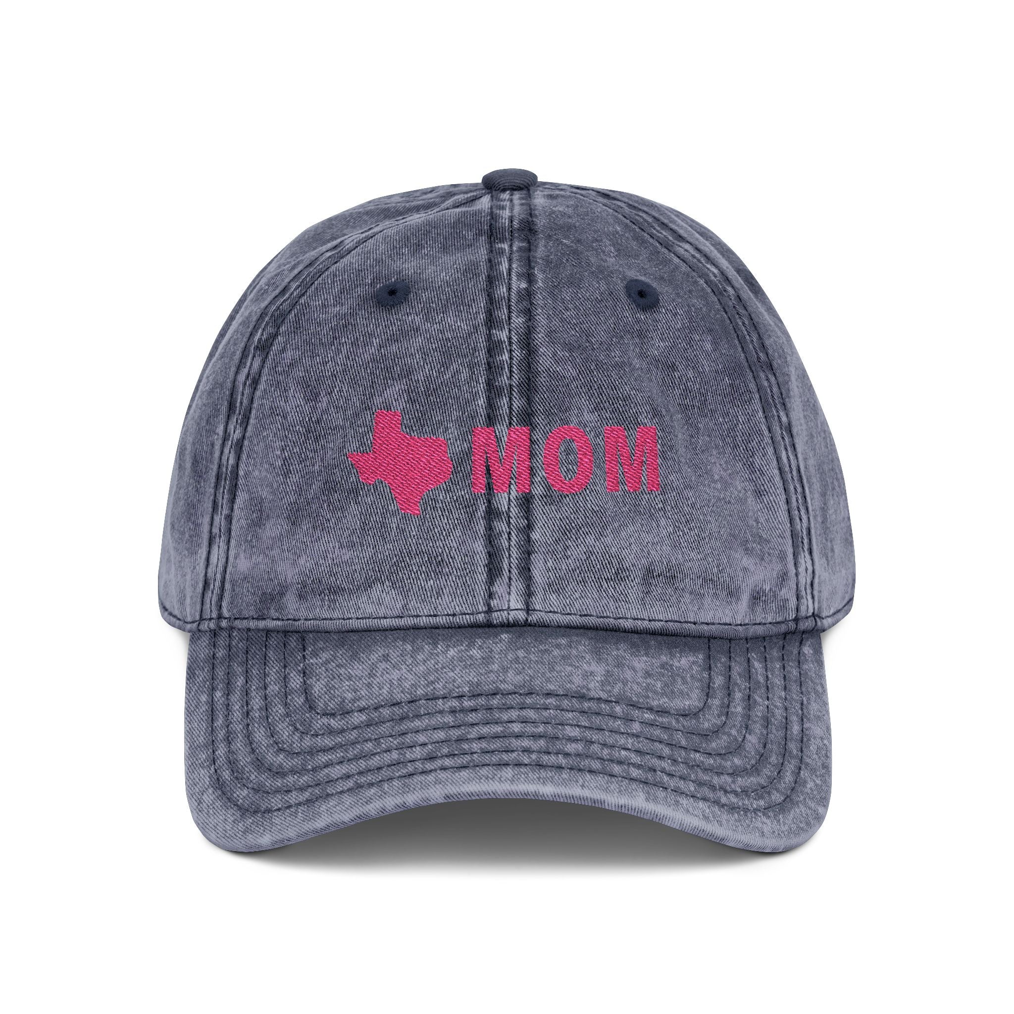 The Texas Club Embroidered Texas Mom Vintage Baseball Hat