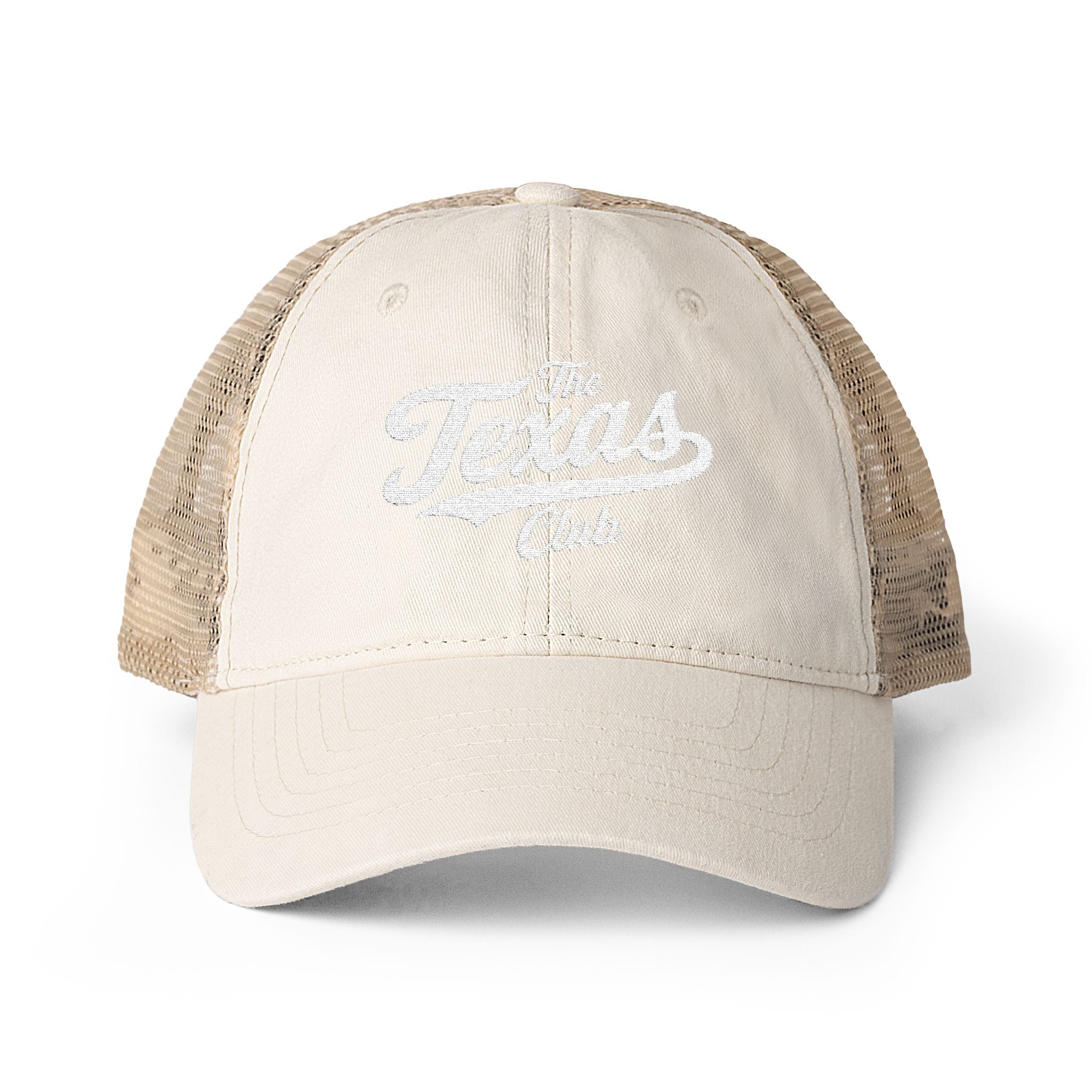 The Texas Club Women's Washed Mesh-Back Hat