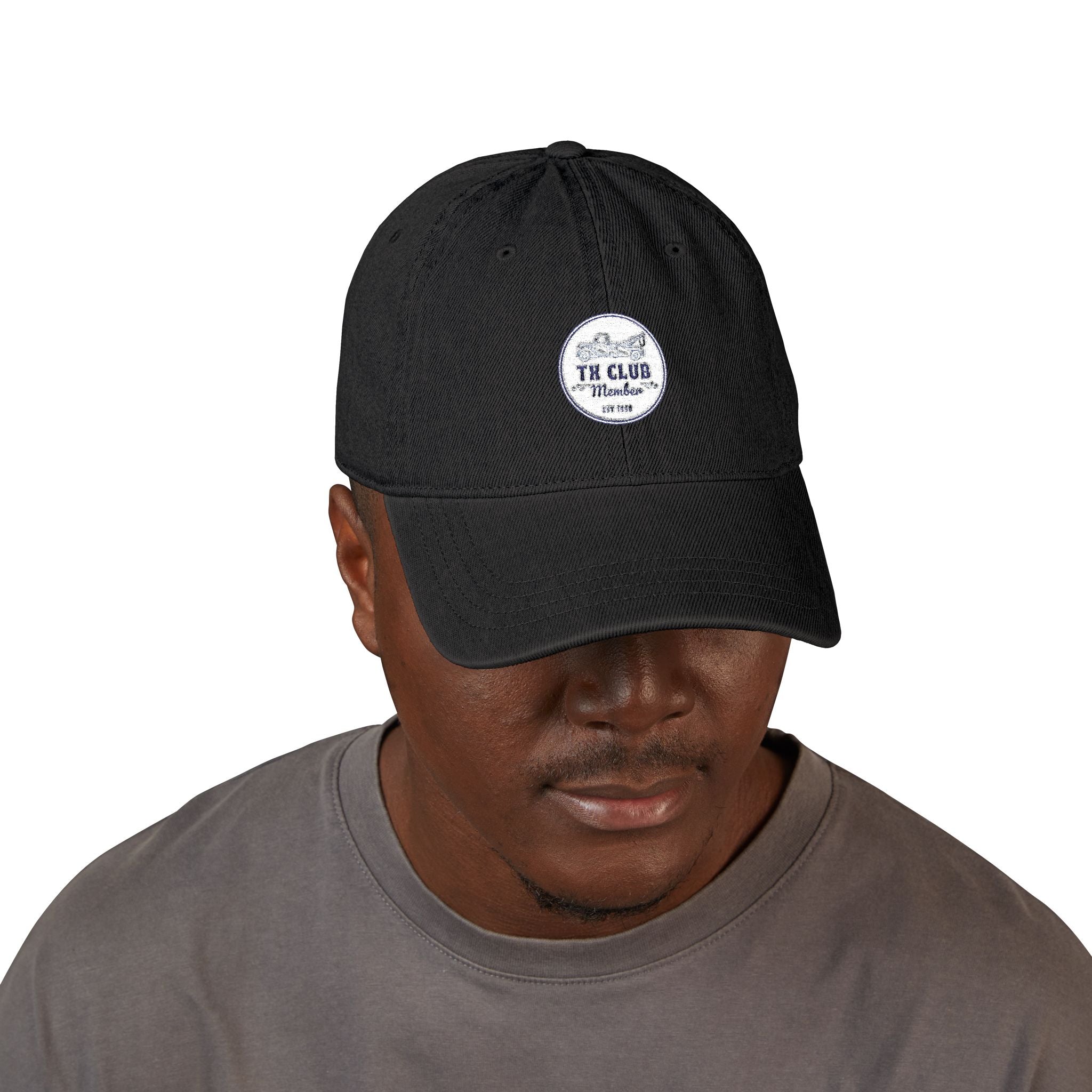 The Texas Club Embroidered Mechanic Patch Cap