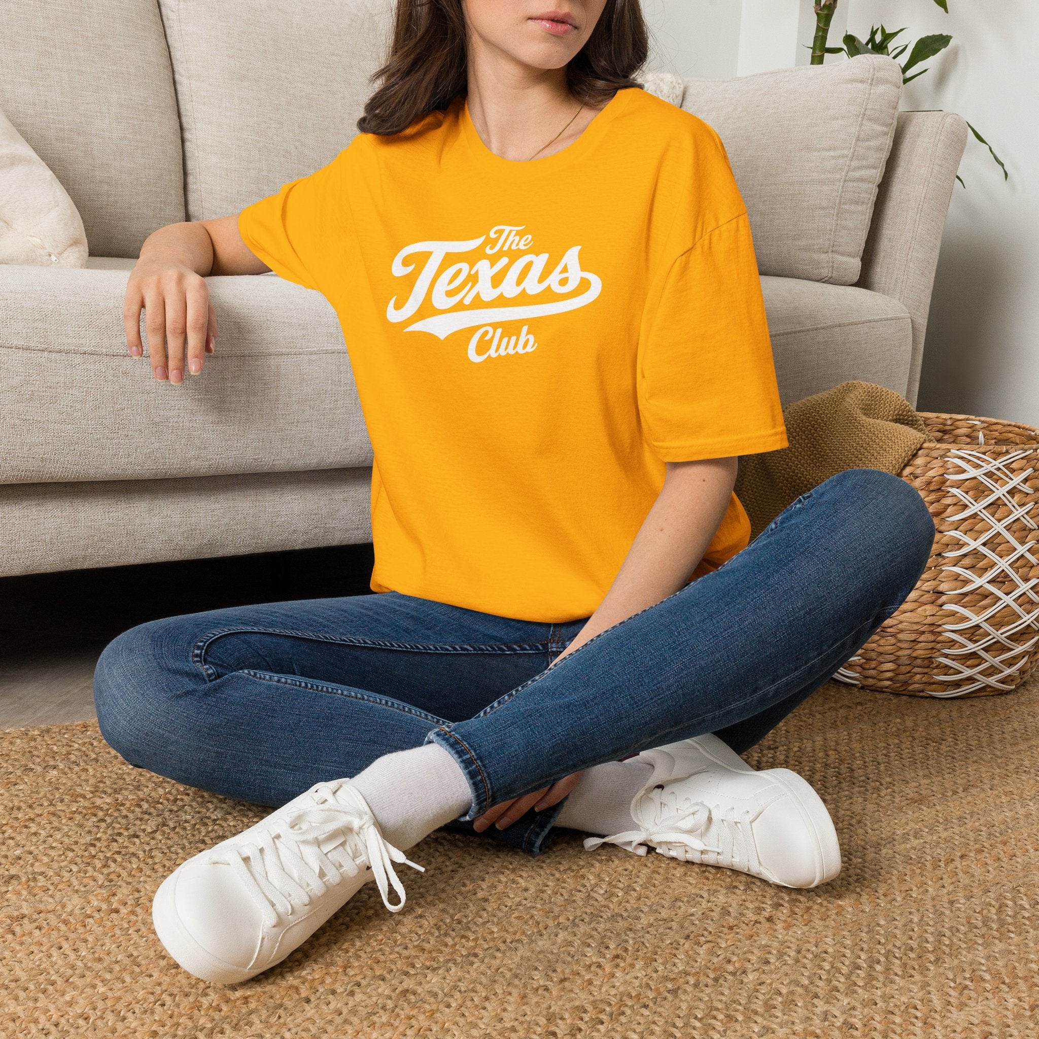 The Texas Club Men's Jersey Logo T‑Shirt