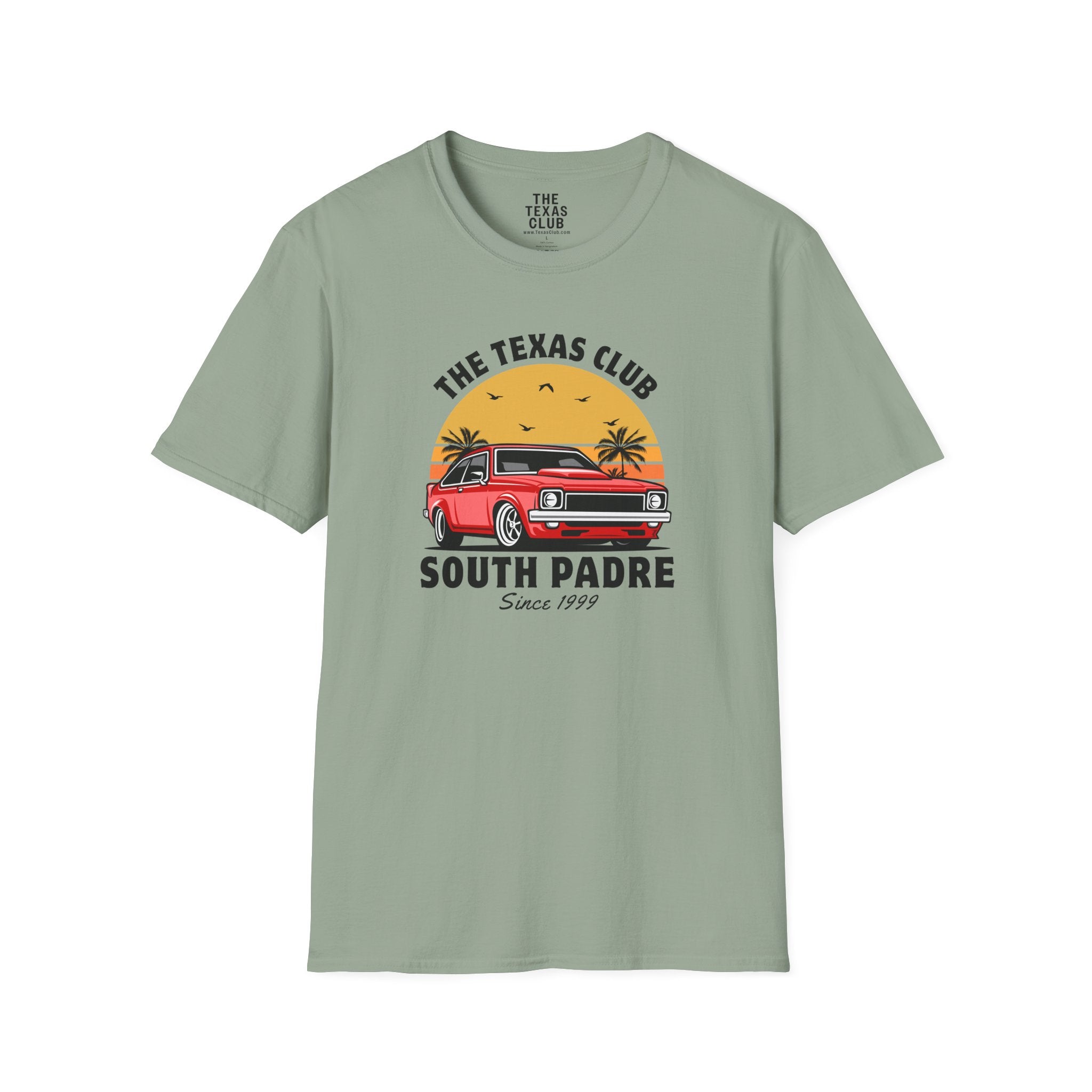 The Texas Club Men's Car South Padre T-Shirt