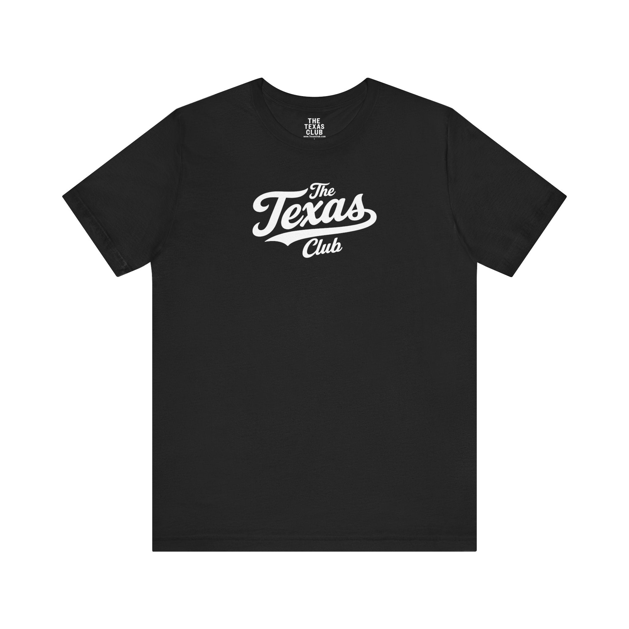 The Texas Club Women's Jersey Logo White Font T-Shirt