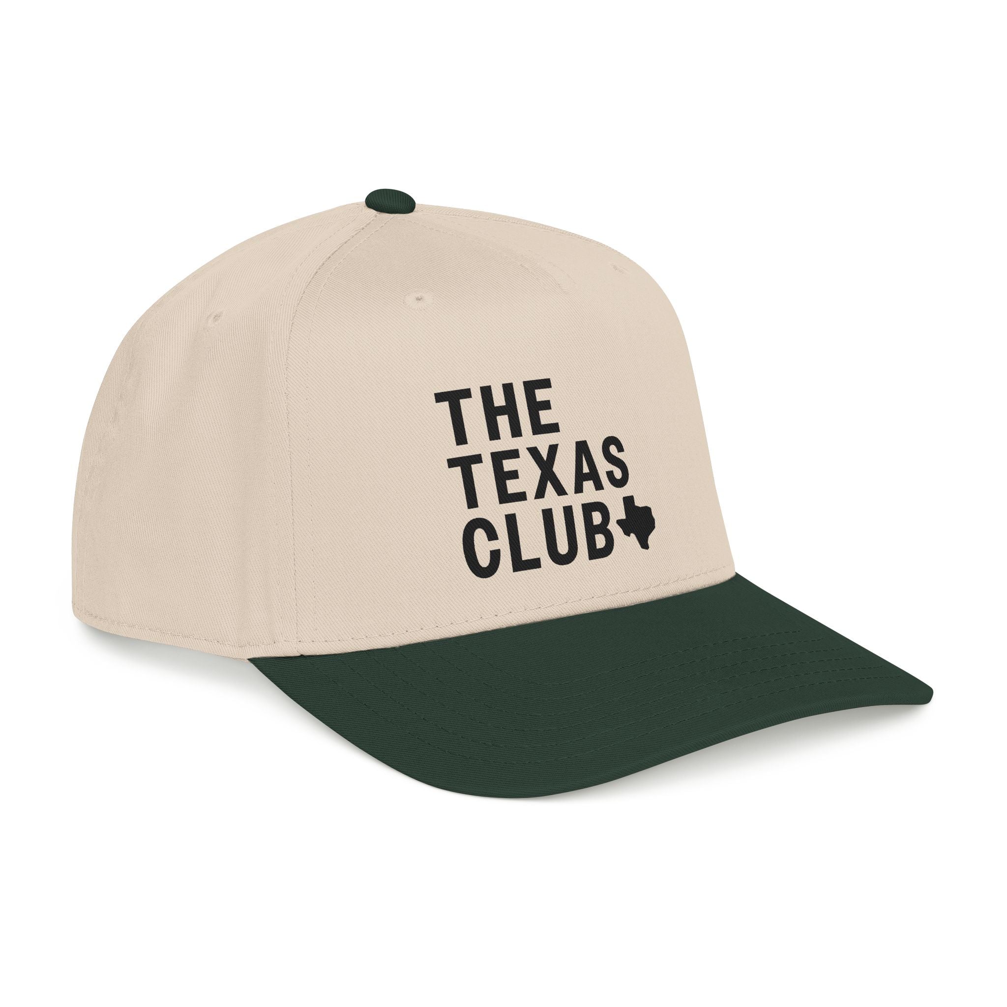 The Texas Club Logo Mid Profile Baseball Hat