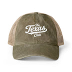 The Texas Club Women's Washed Mesh-Back Hat