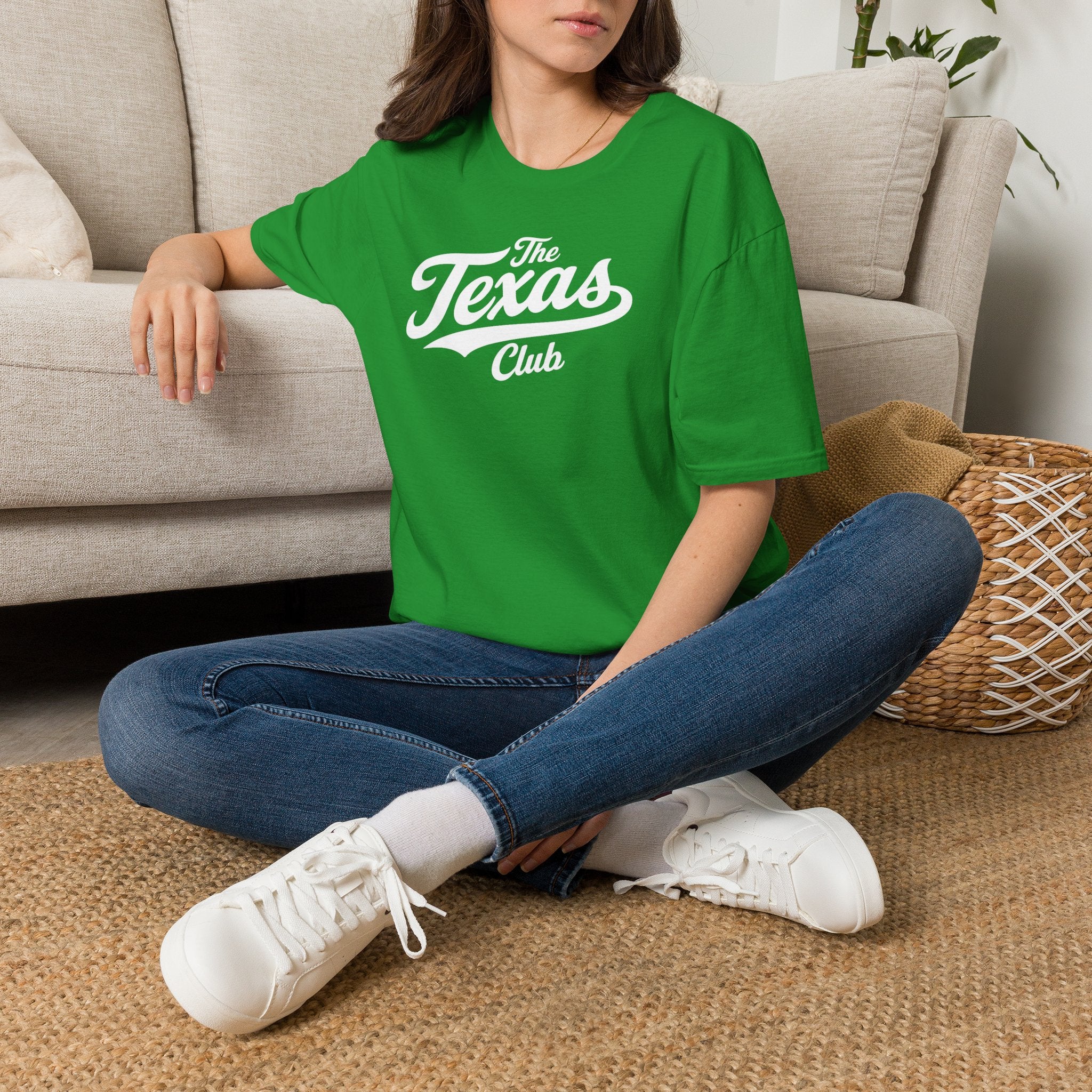 The Texas Club Men's Jersey Logo T‑Shirt