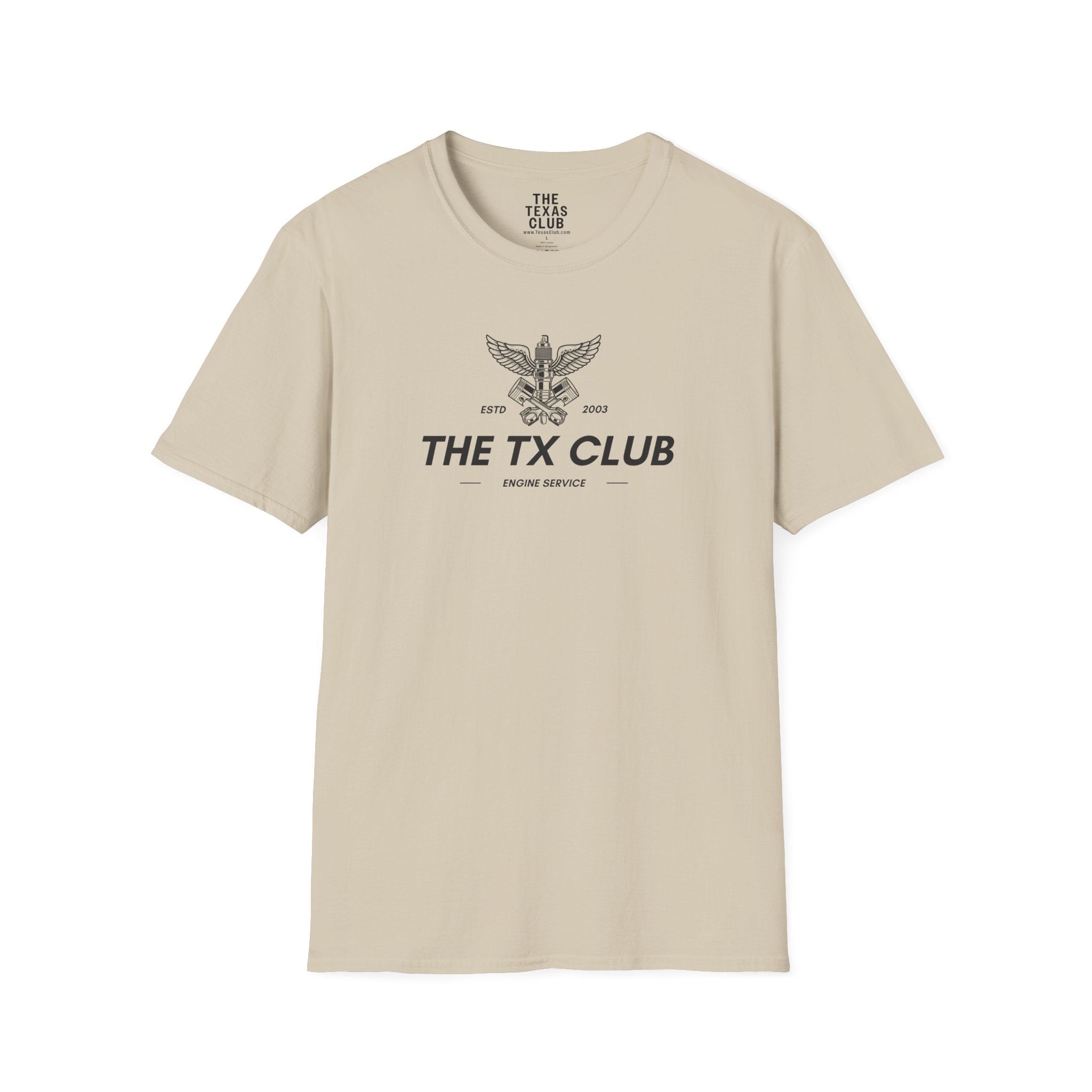 The Texas Club Men's Motor Shop T-Shirt