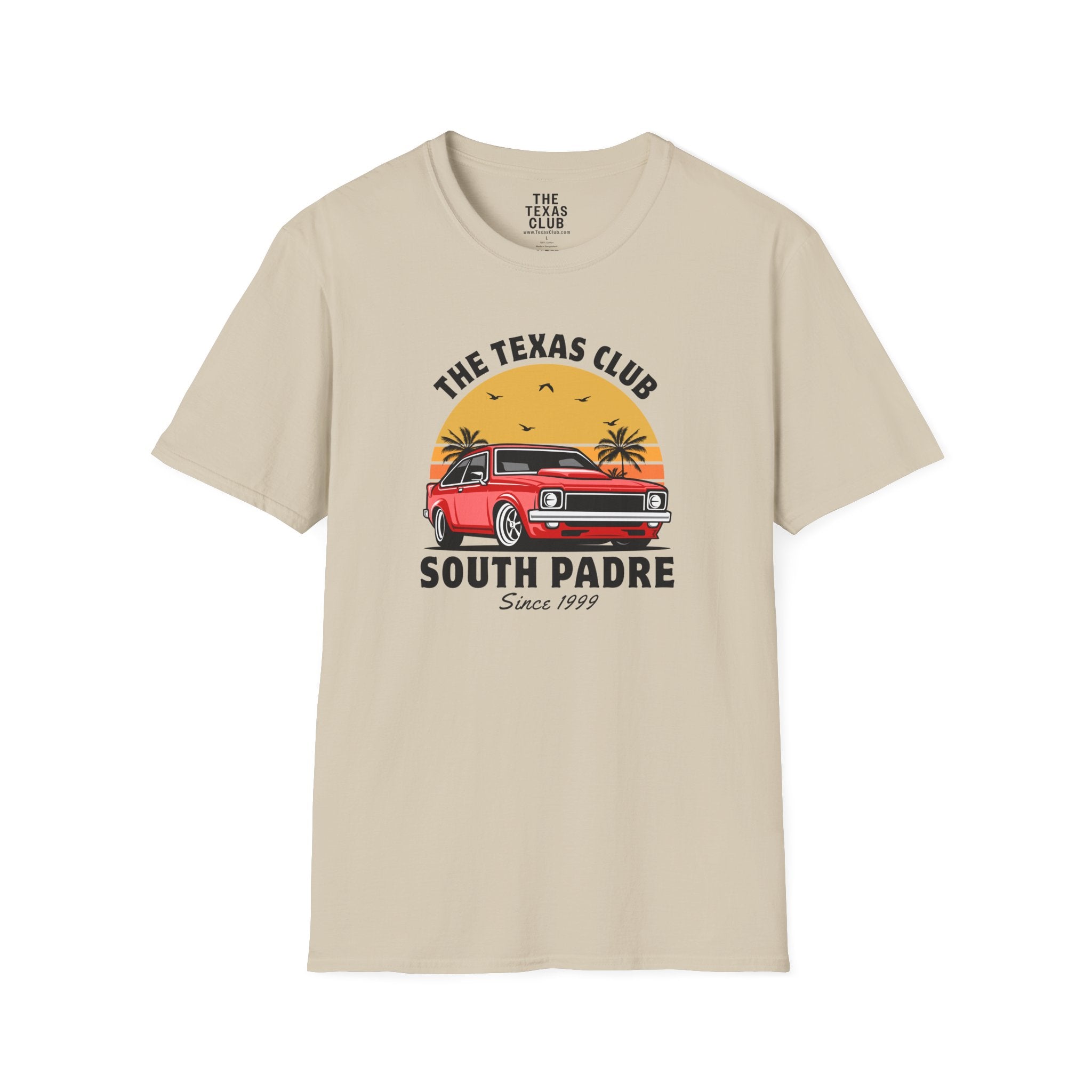 The Texas Club Men's Car South Padre T-Shirt