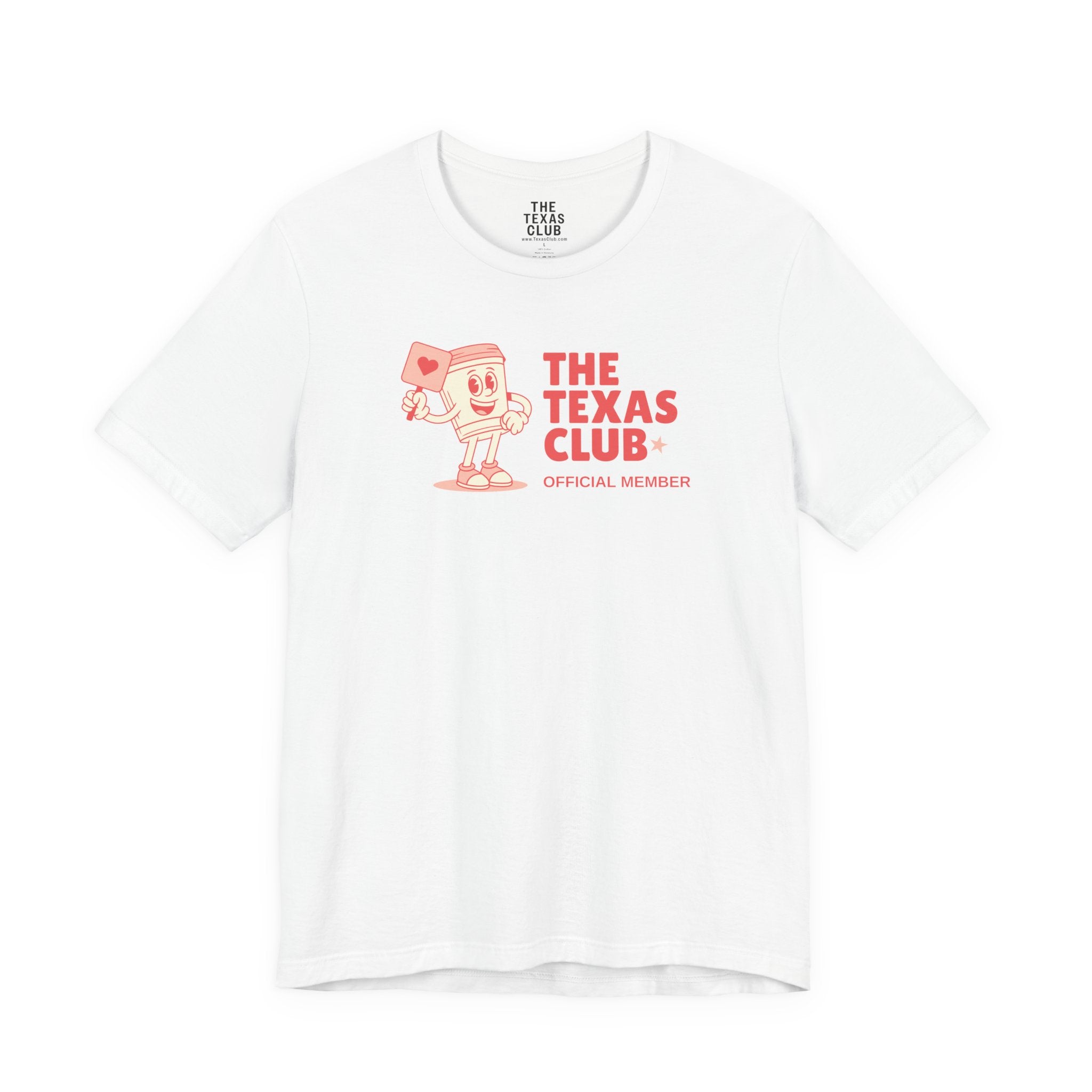 The Texas Club Women's Coffee Cartoon T-Shirt