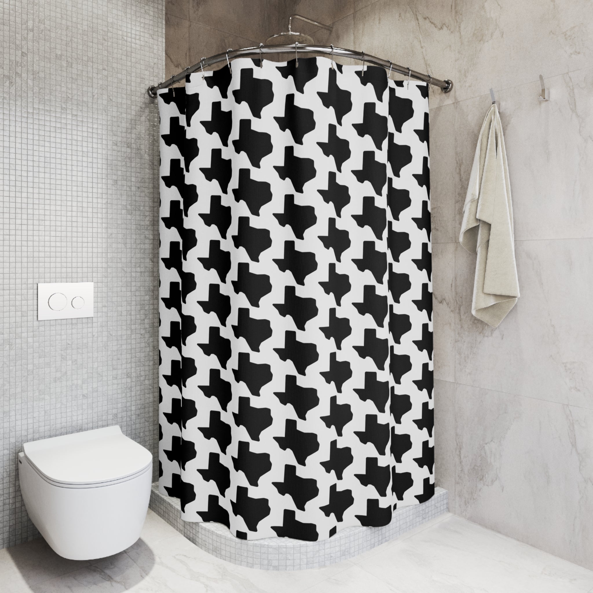 The Texas Club Texas Pattern Shower Curtain