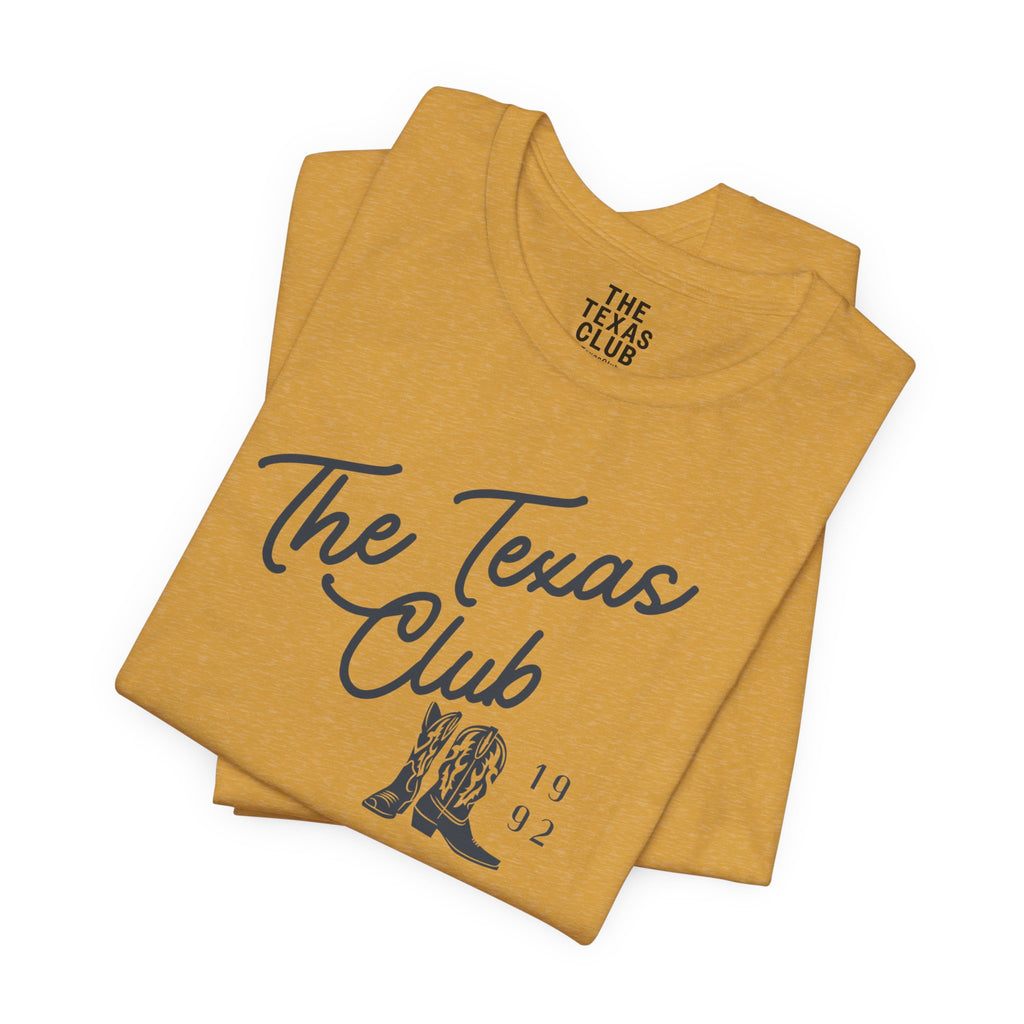 The Texas Club Women's Cowboy Boots T-Shirt