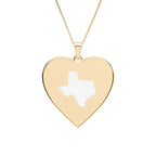 The Texas Club Texas Heart Pendant Necklace