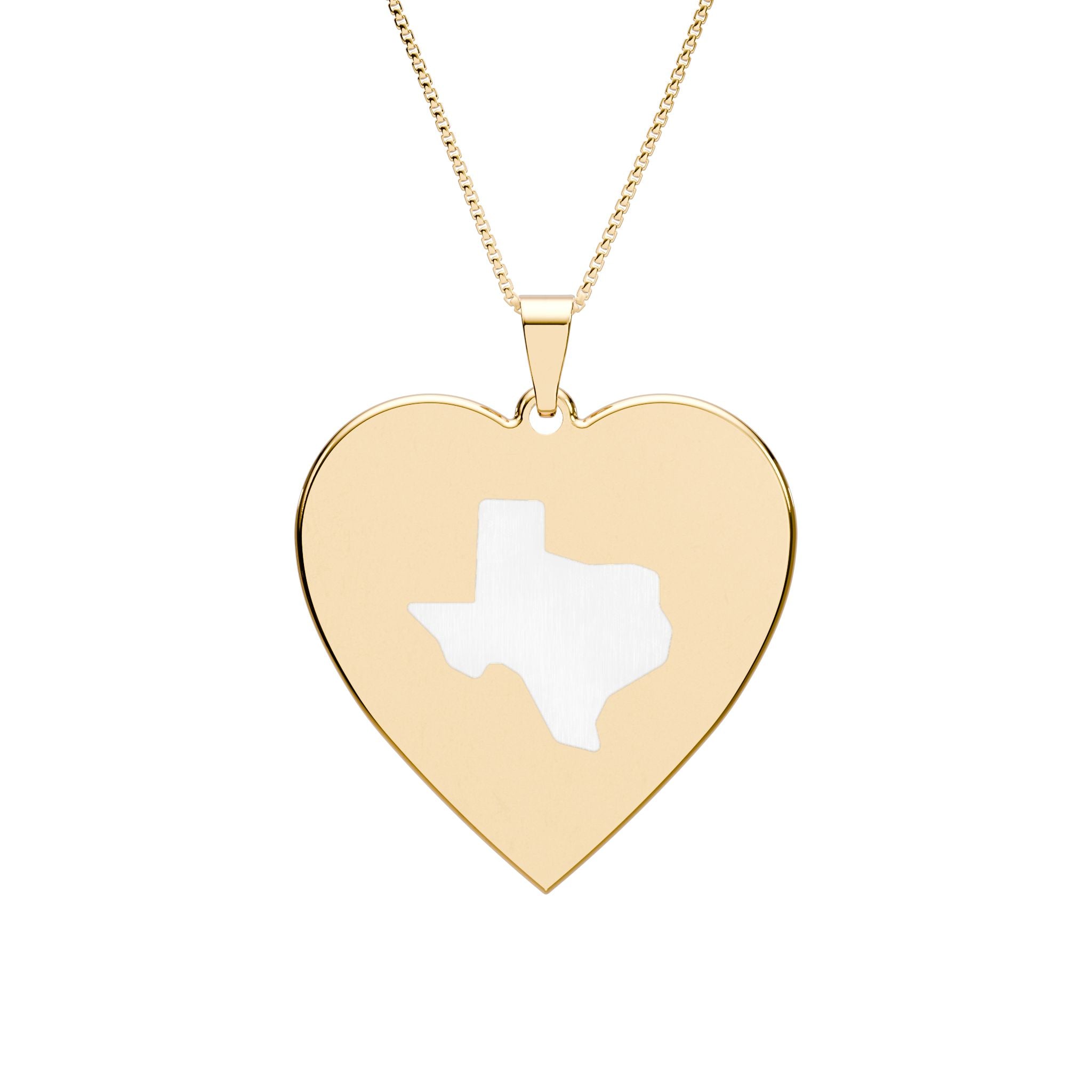The Texas Club Texas Heart Pendant Necklace