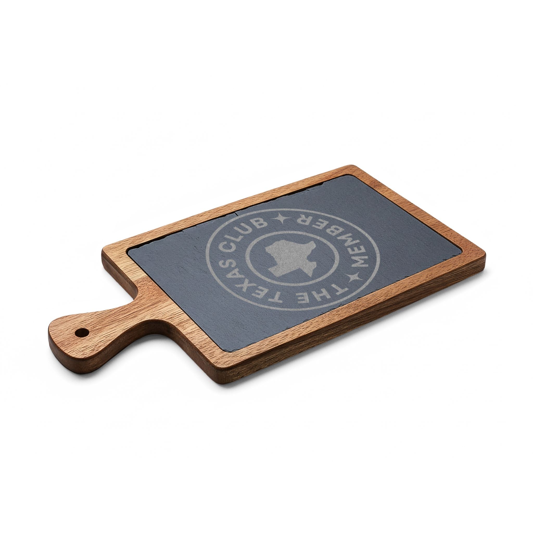 The Texas Club Engraved Charcuterie Board