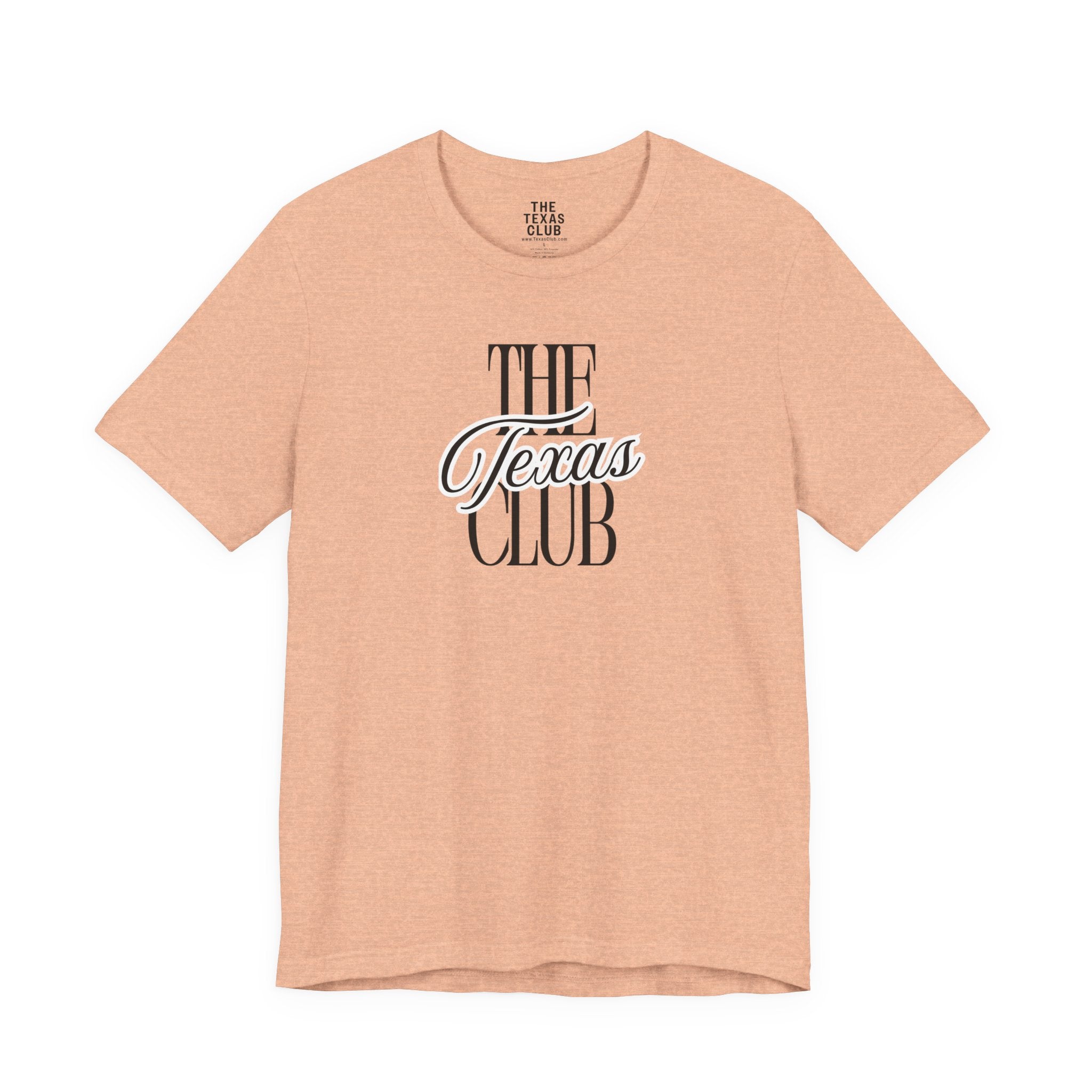 The Texas Club Women's Cursive Block T-Shirt