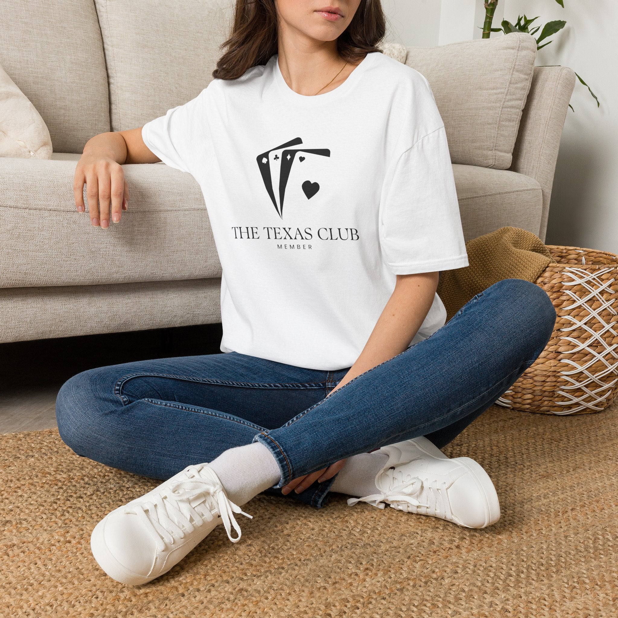 The Texas Club Men's Poker Cards T-Shirt