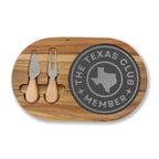 The Texas Club Engraved Charcuterie Board