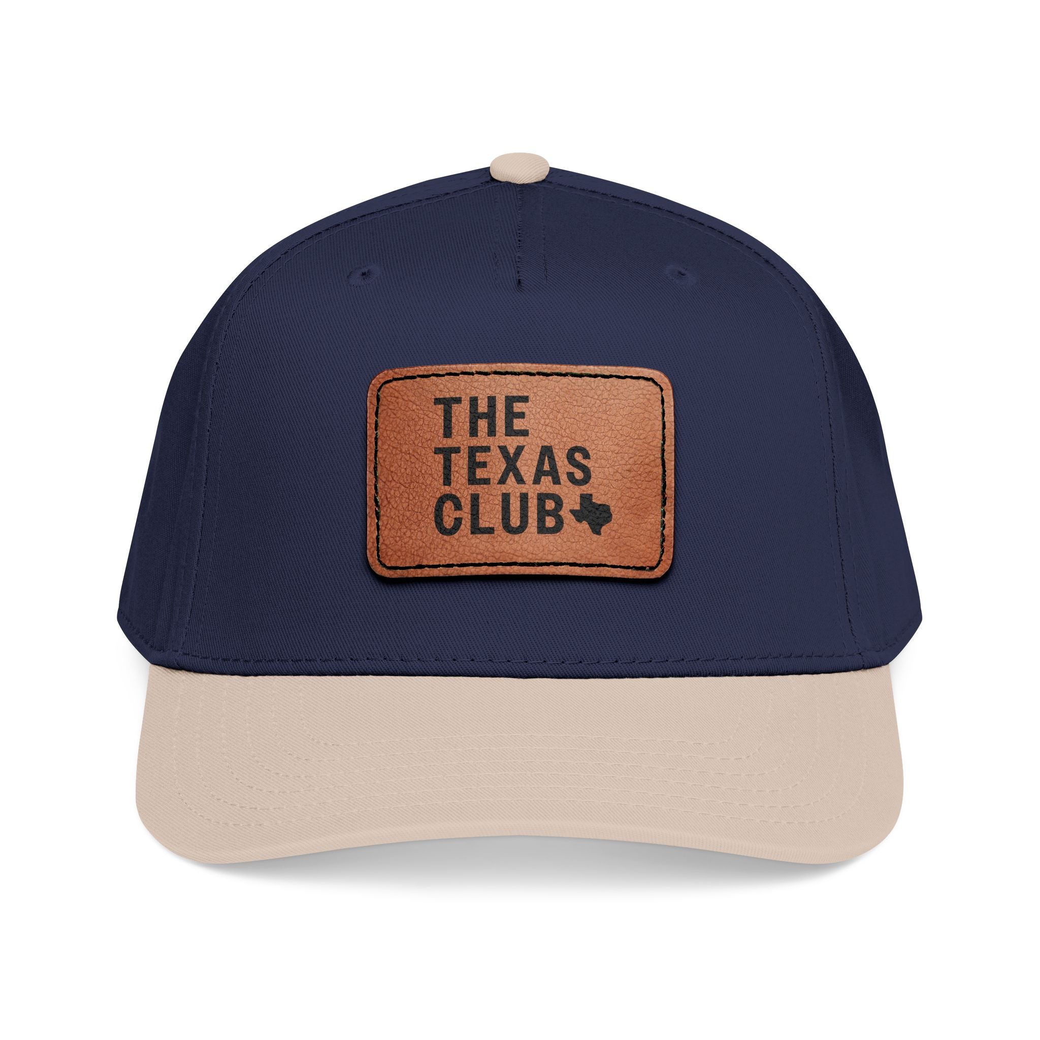 The Texas Club Leather Patch Baseball Hat