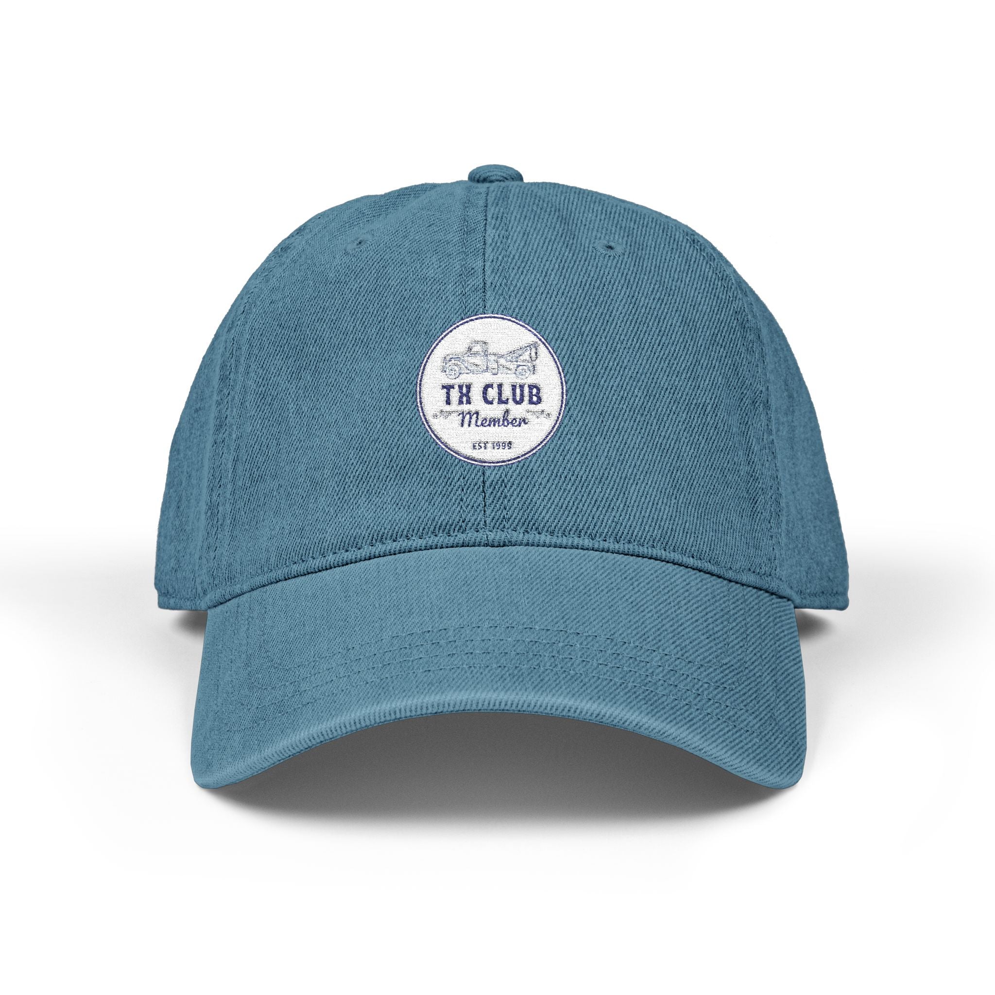 The Texas Club Embroidered Mechanic Patch Cap