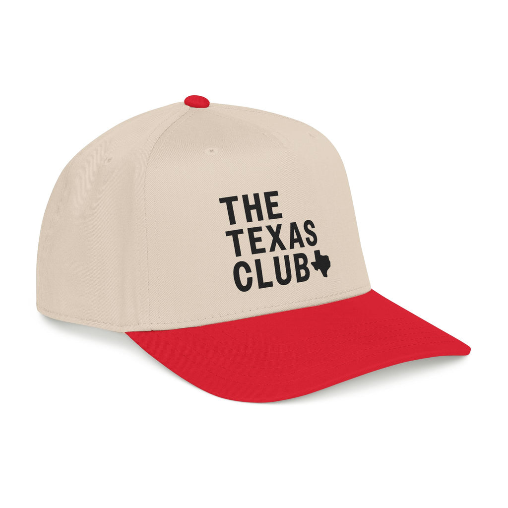 The Texas Club Logo Mid Profile Baseball Hat