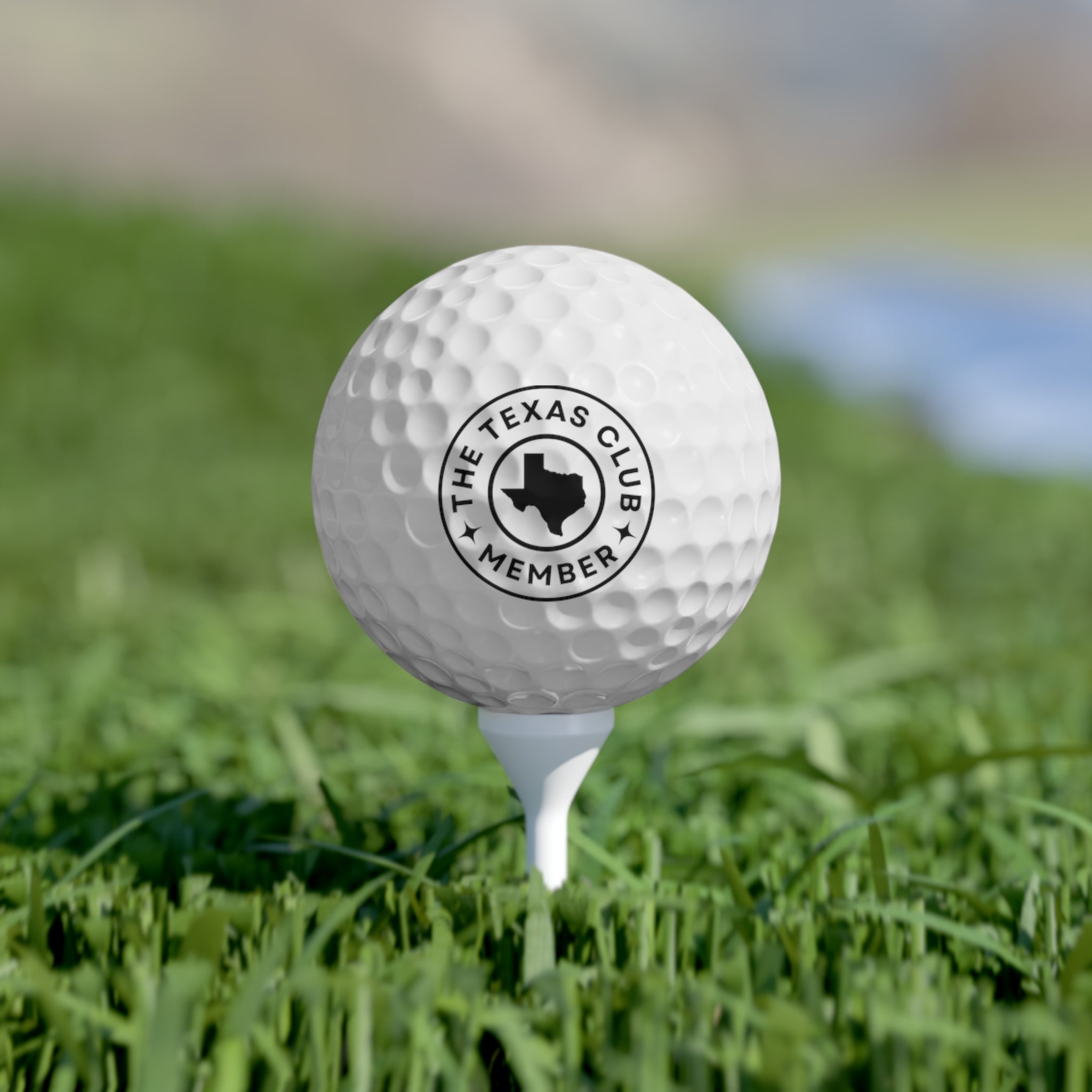 The Texas Club Golf Balls 6pcs