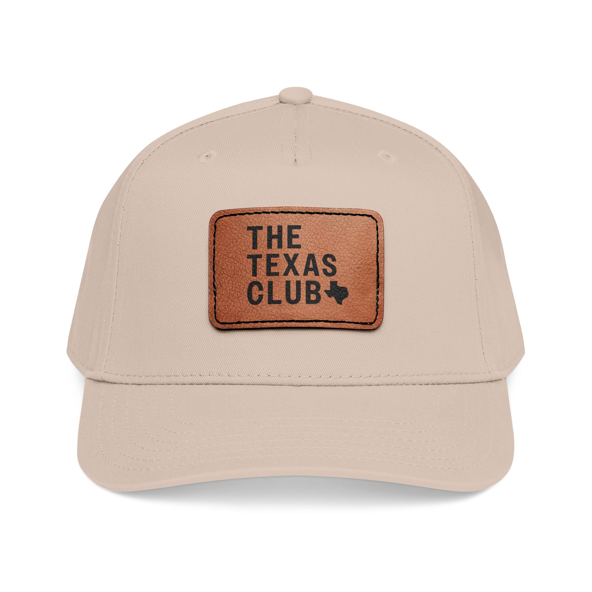 The Texas Club Leather Patch Baseball Hat
